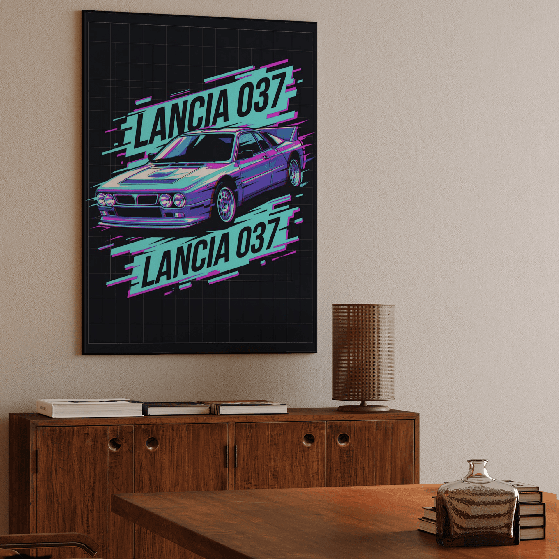 Lancia 037 Synthwave Neon Edition
