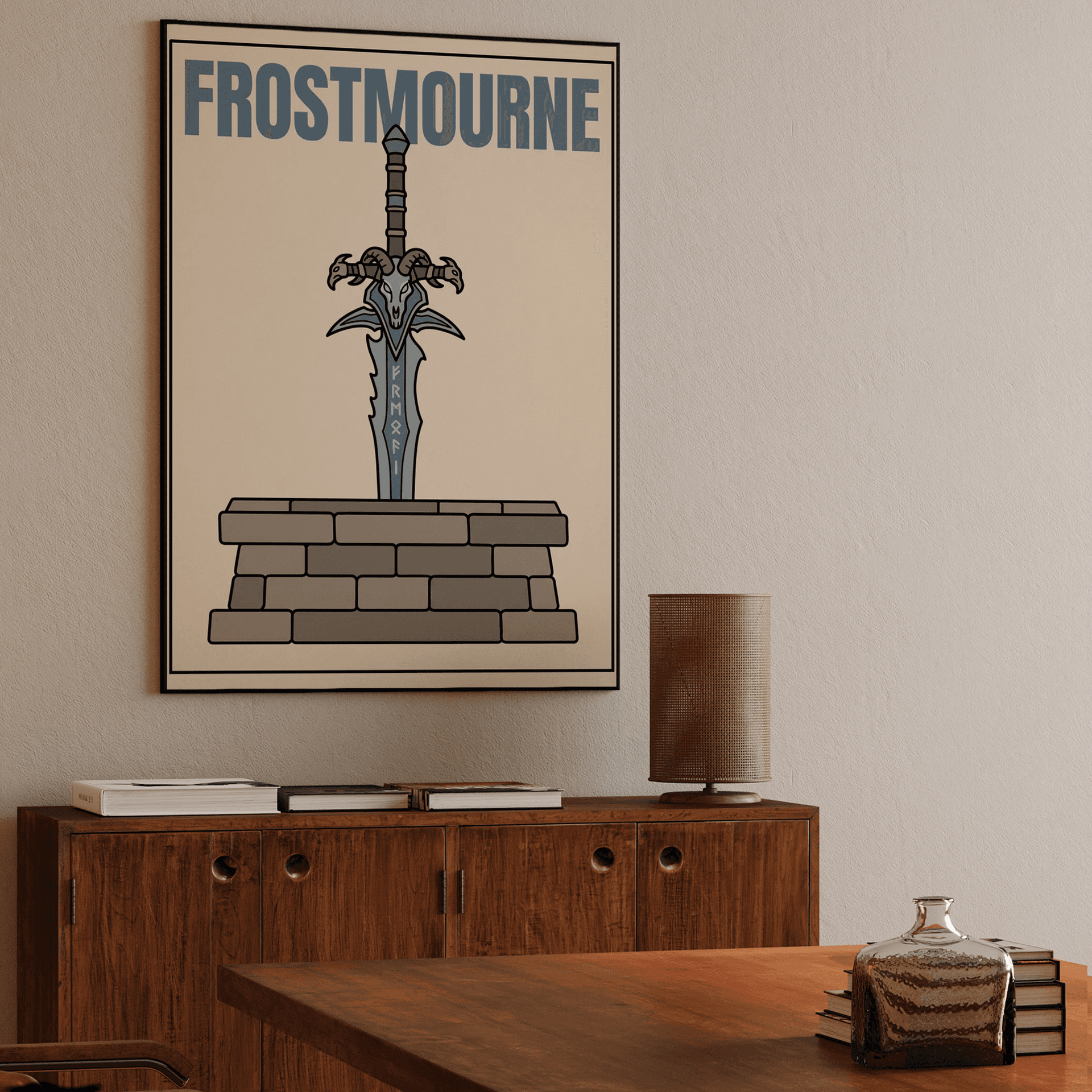 Flat Art Frostmourne Altar