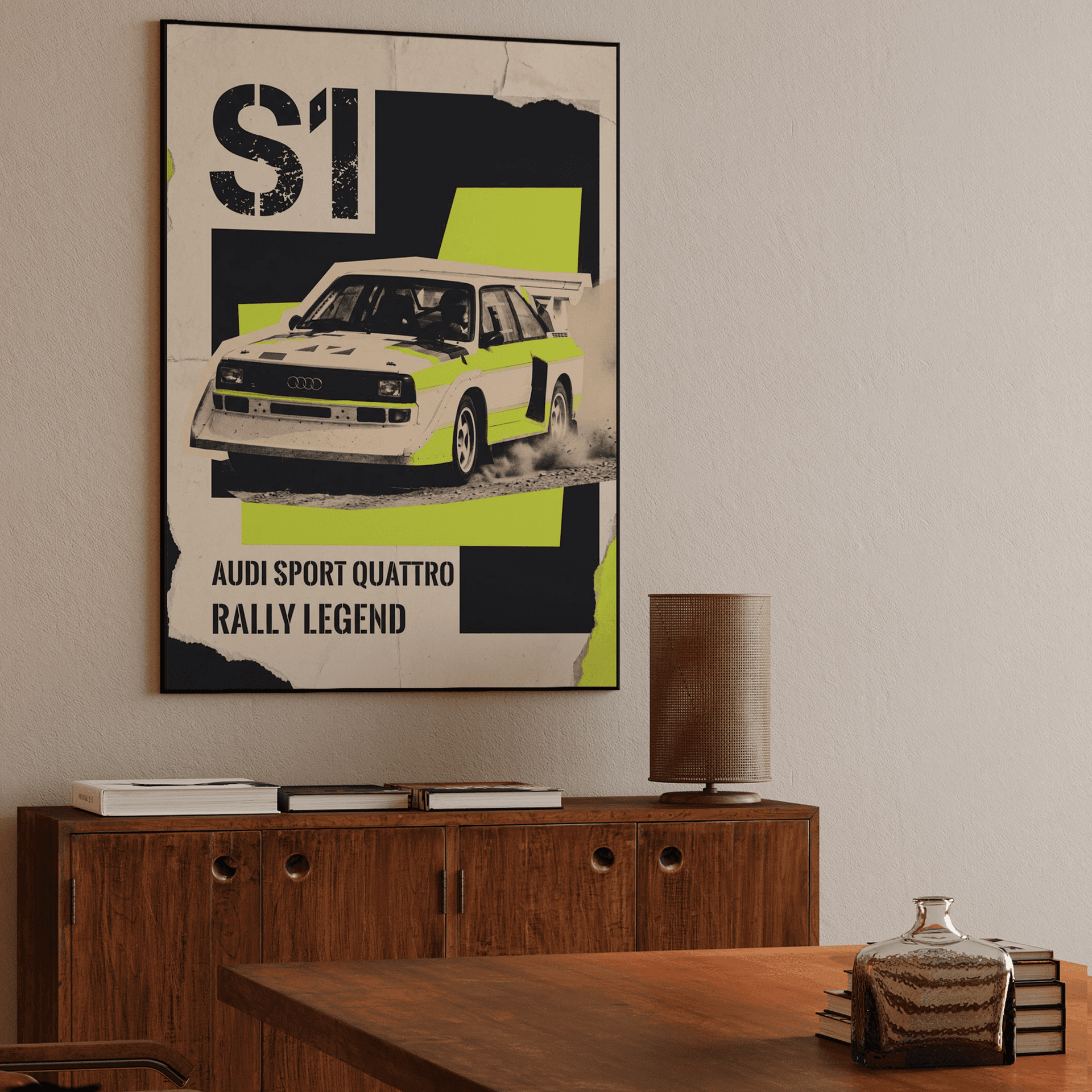 Quattro S1 Street Art Collage