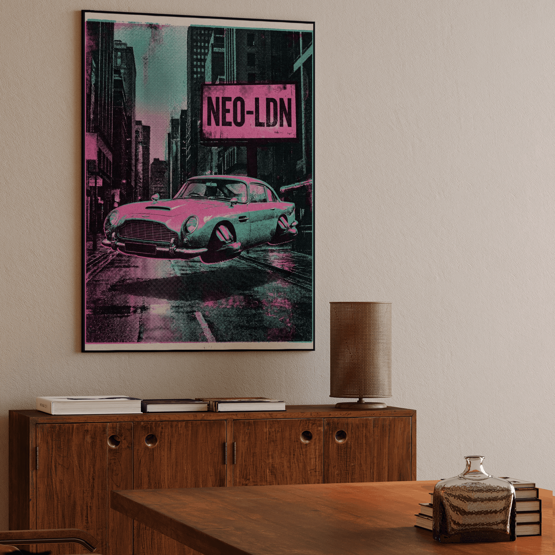 Neo-London Flight: Classic Aston Martin DB5