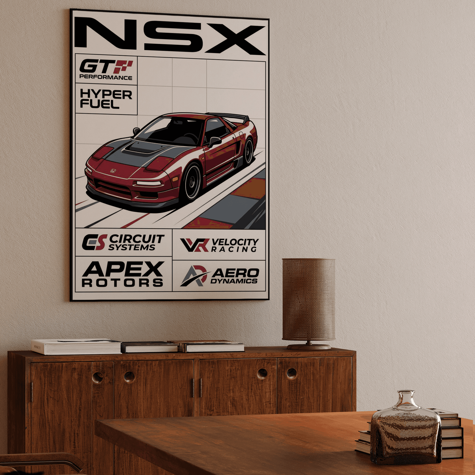 Honda NSX Track Edition Graphic