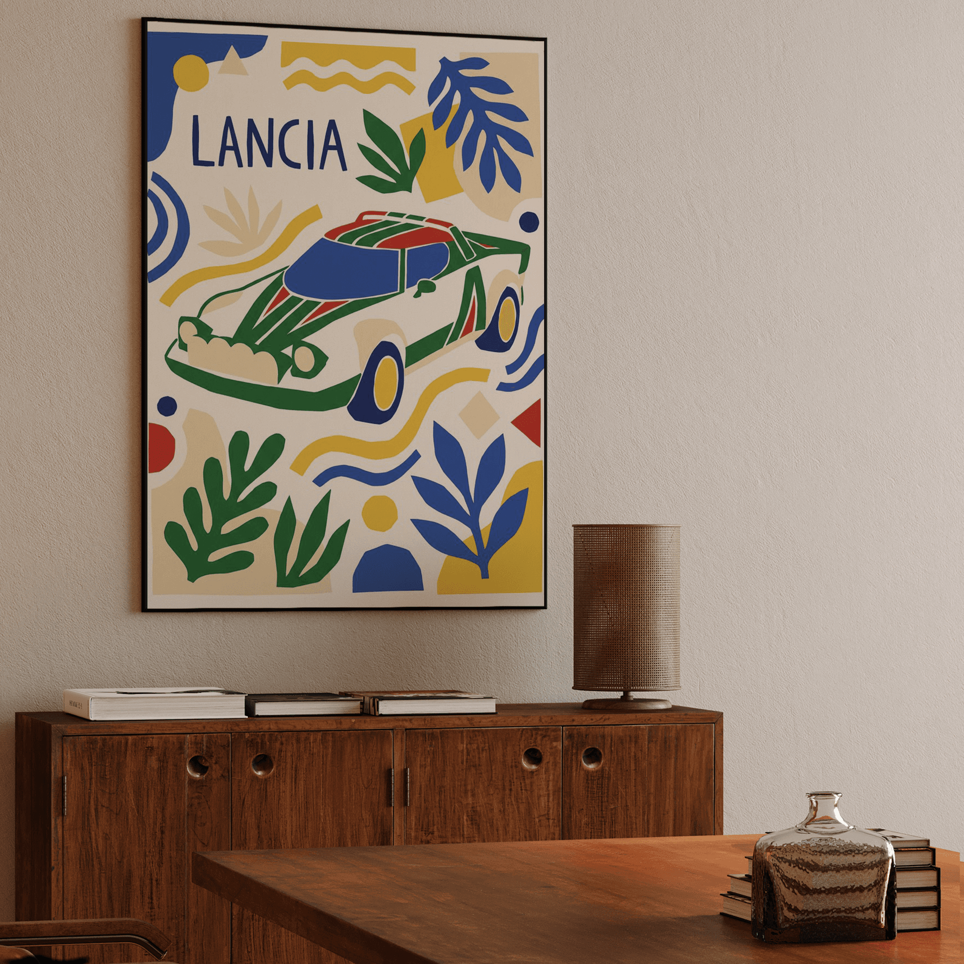 Lancia Stratos Alitalia Matisse Style Cutout