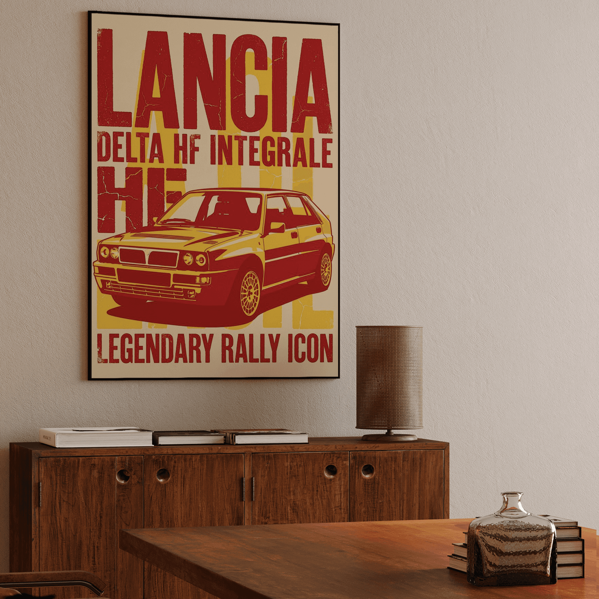 Delta Integrale Legendary Rally Icon Art