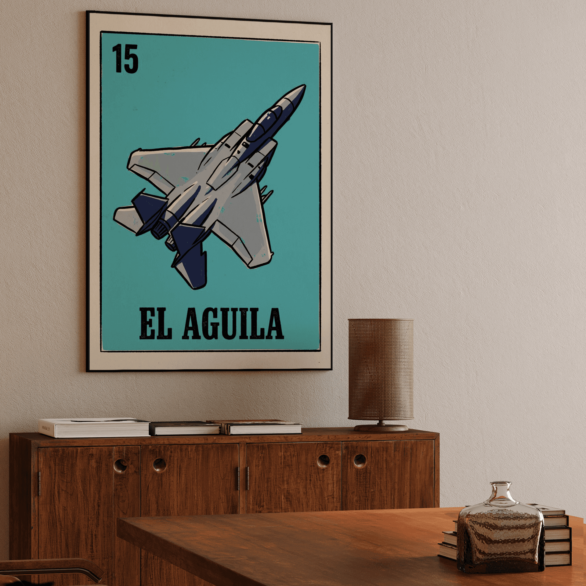 Lotería El Águila F-15 Eagle