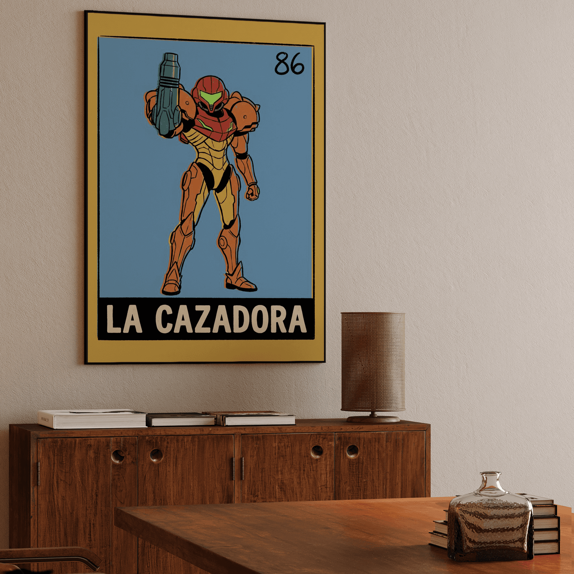 Lotería La Cazadora Samus Aran