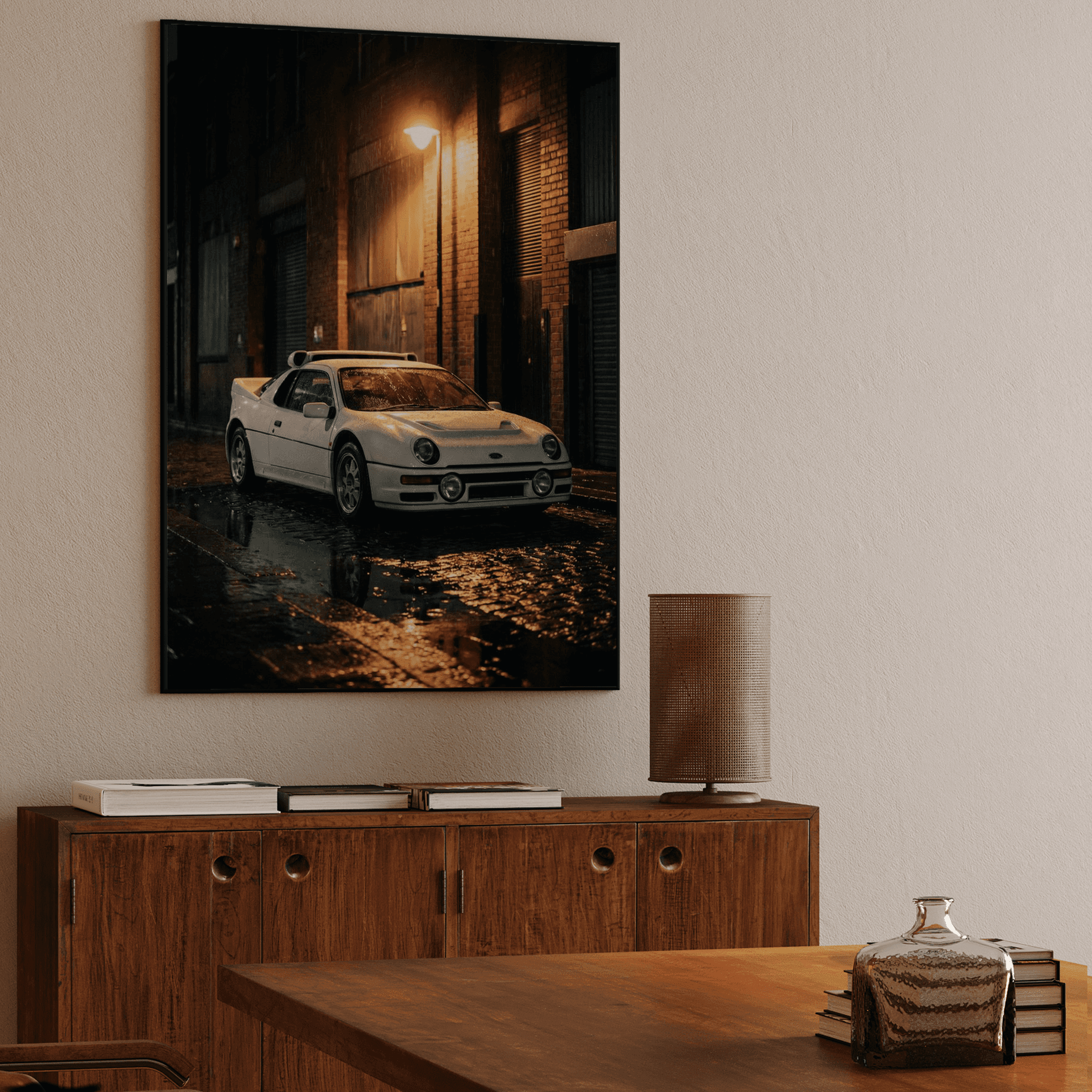 Rainy Night Alley: Ford RS200