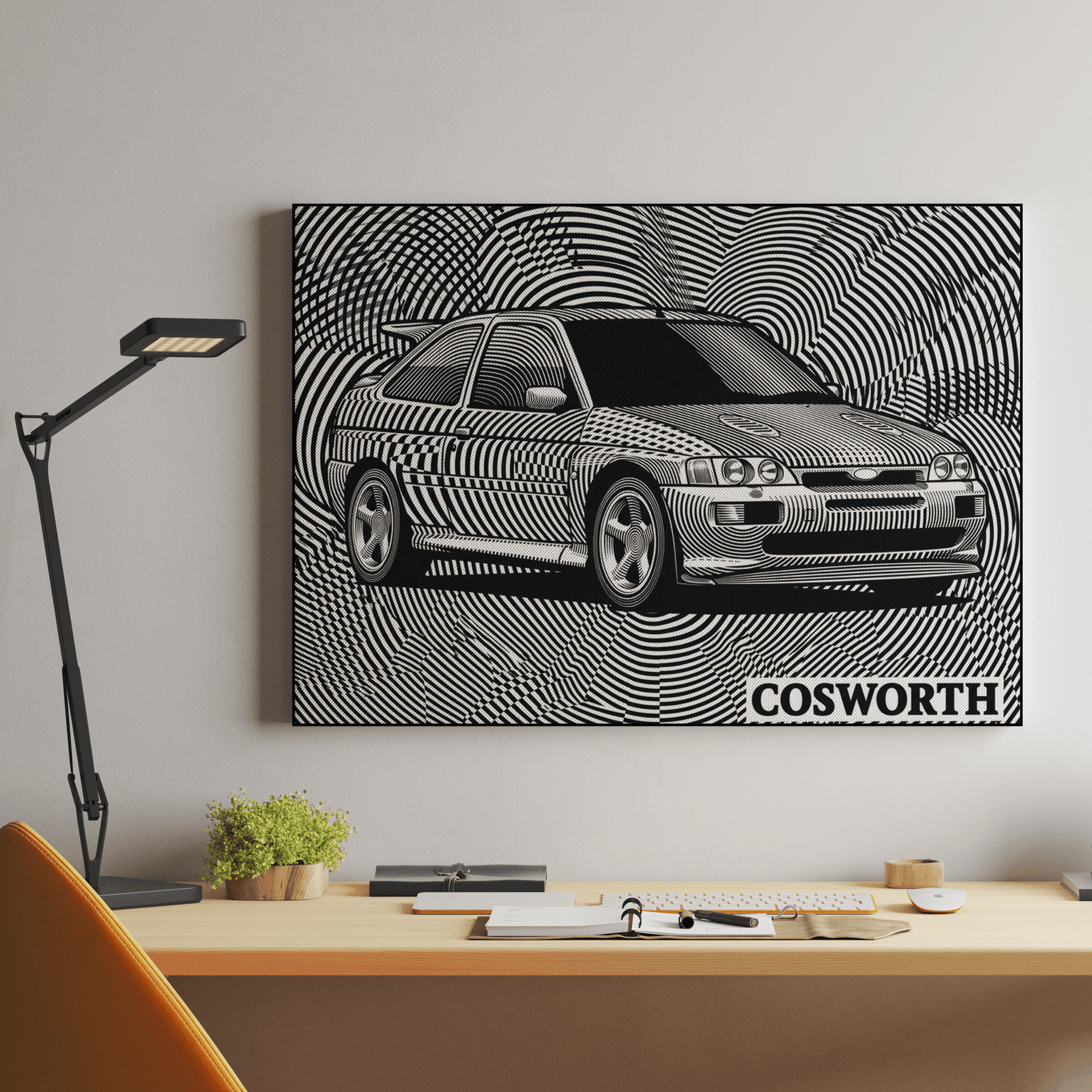 Optical Distortion: Escort RS Cosworth