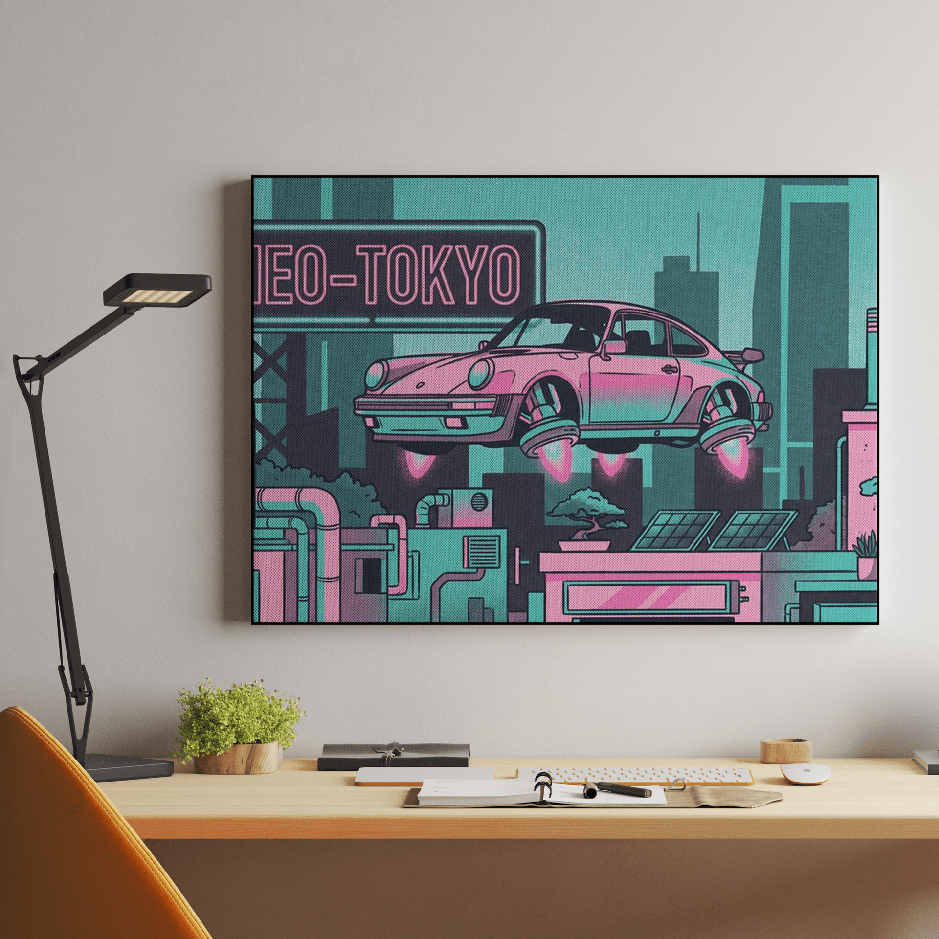 Neo-Tokyo Hovercraft: Classic Porsche 911