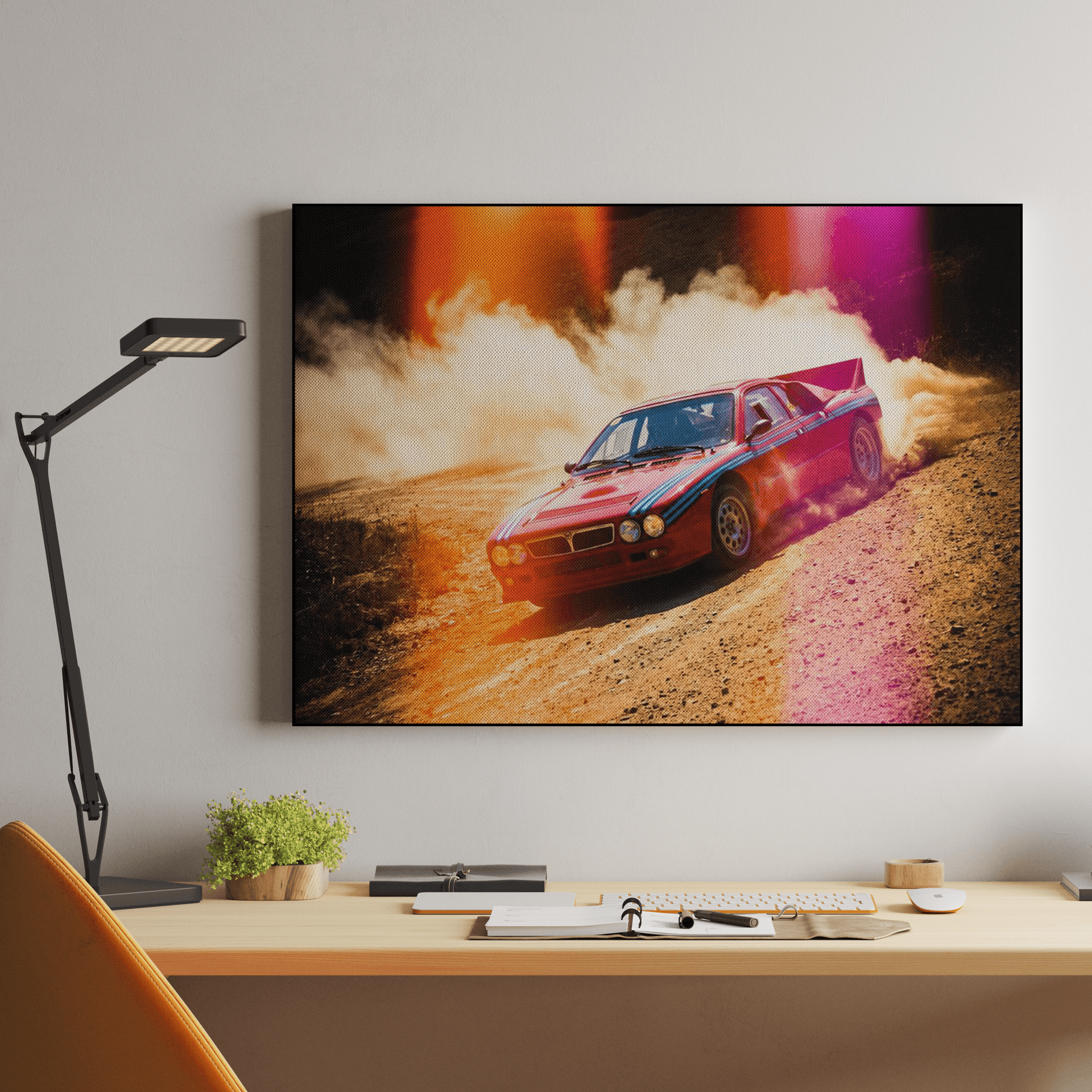 Lancia 037 Gravel Drift in Light Leak
