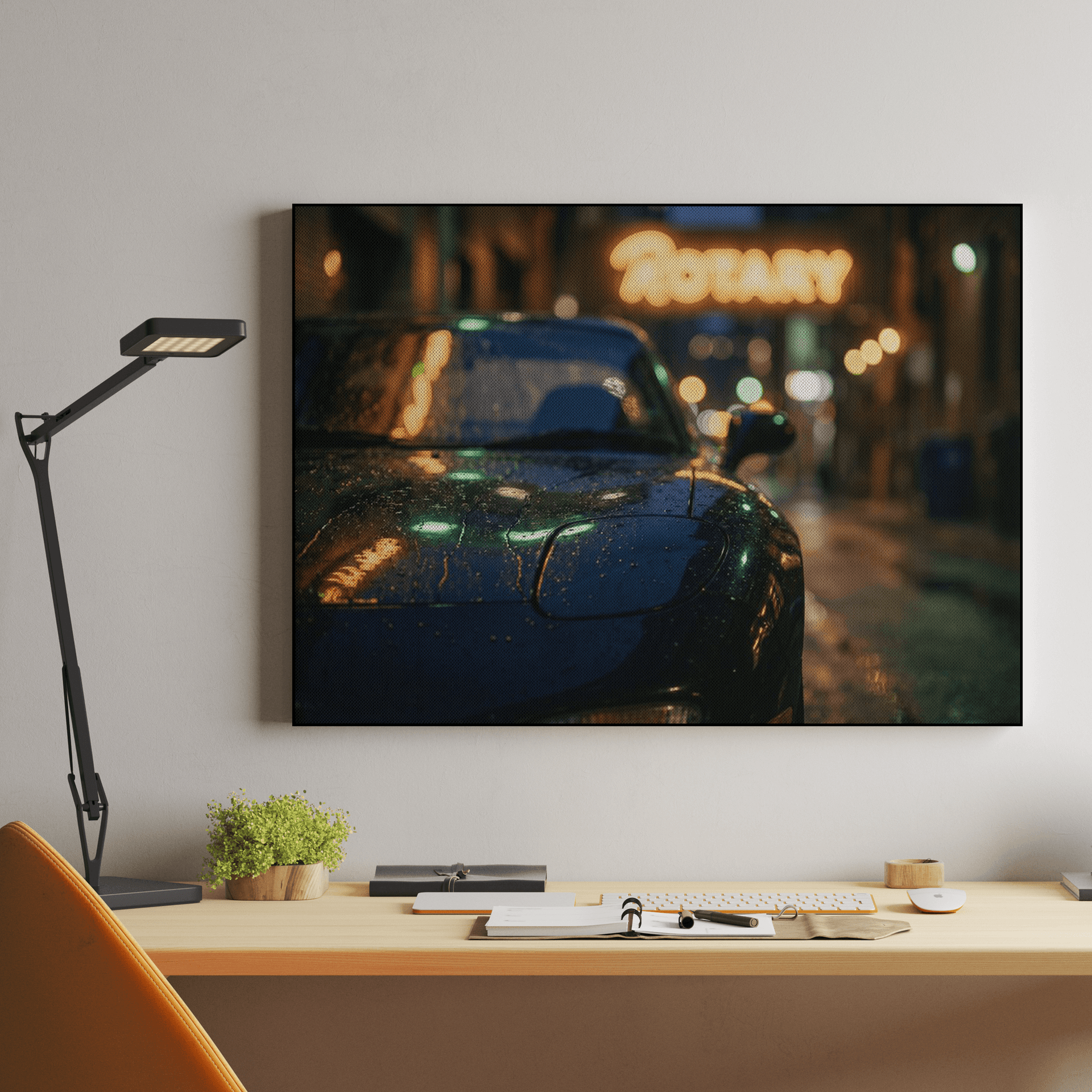 RX-7 Rotary Neon Rain