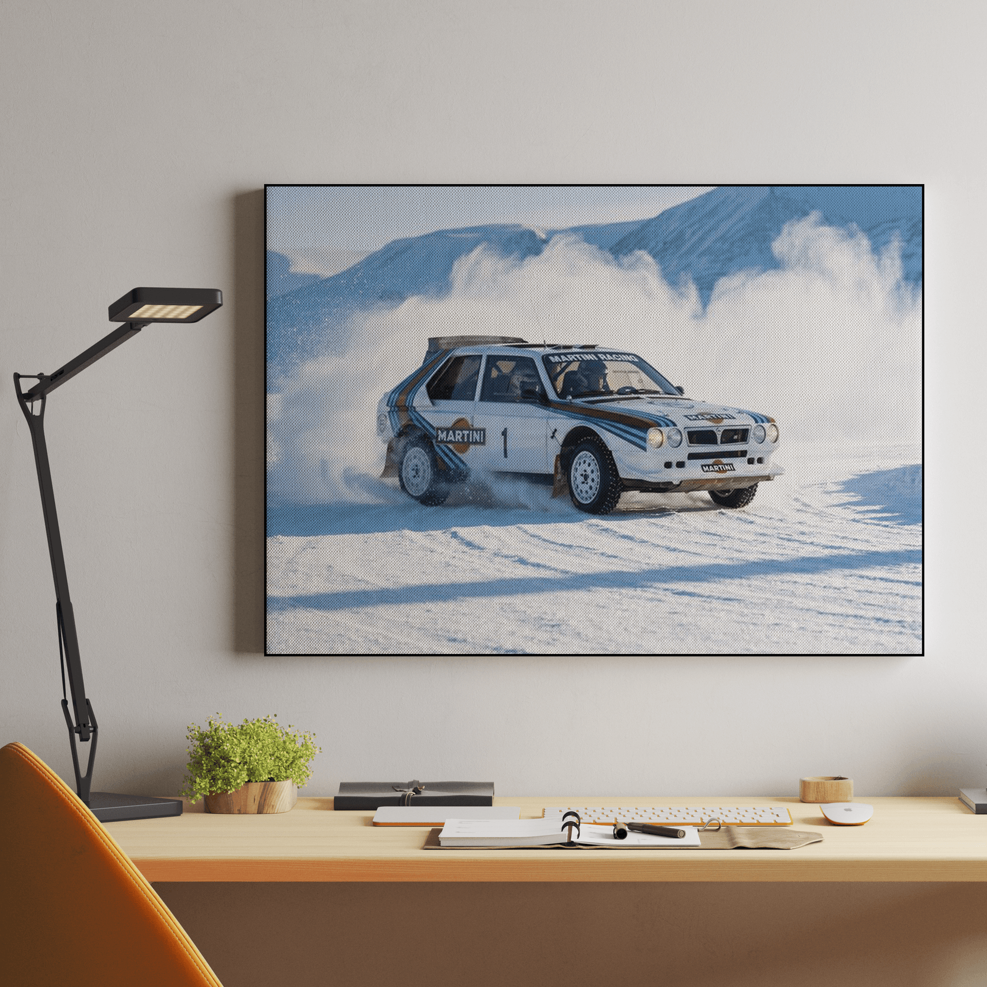 Martini Snow Drift - Lancia Delta S4 in the Alps