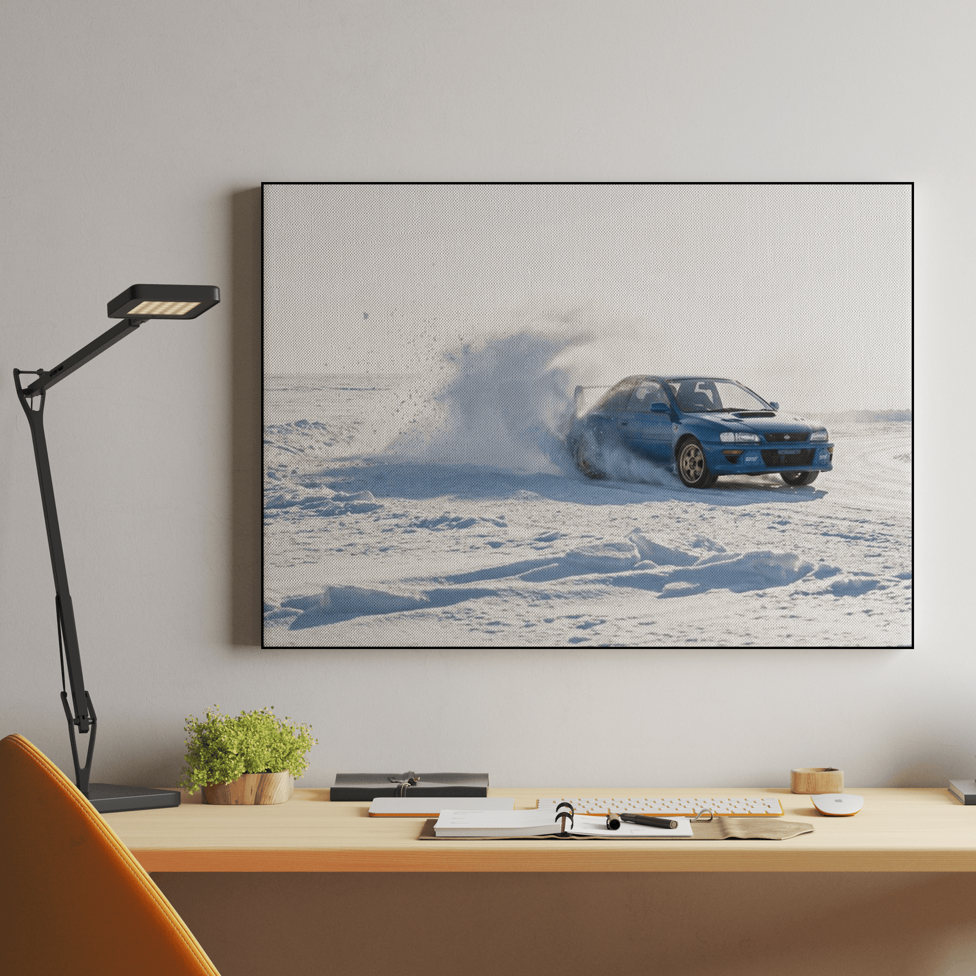 Ice Drift - Subaru Impreza 22B STi Winter Action