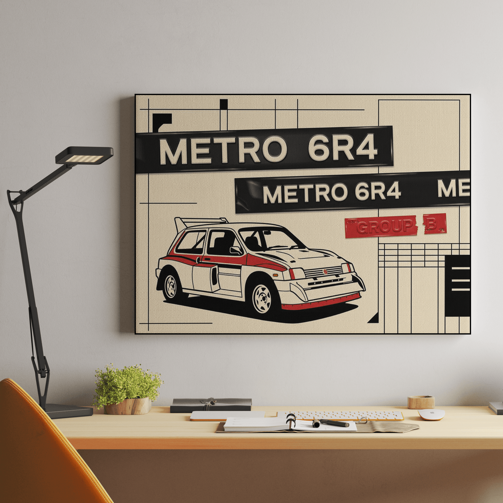 MG Metro 6R4 Group B Graphic Art