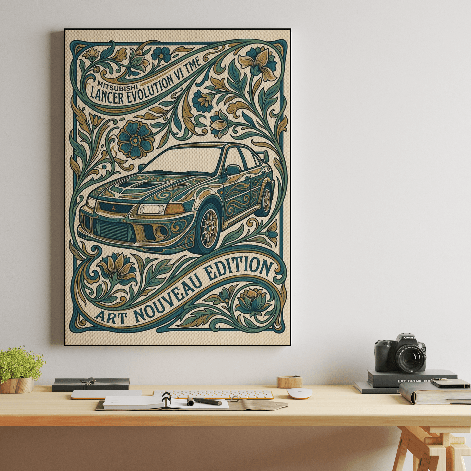 Mitsubishi Lancer Evolution VI TME Art Nouveau Edition