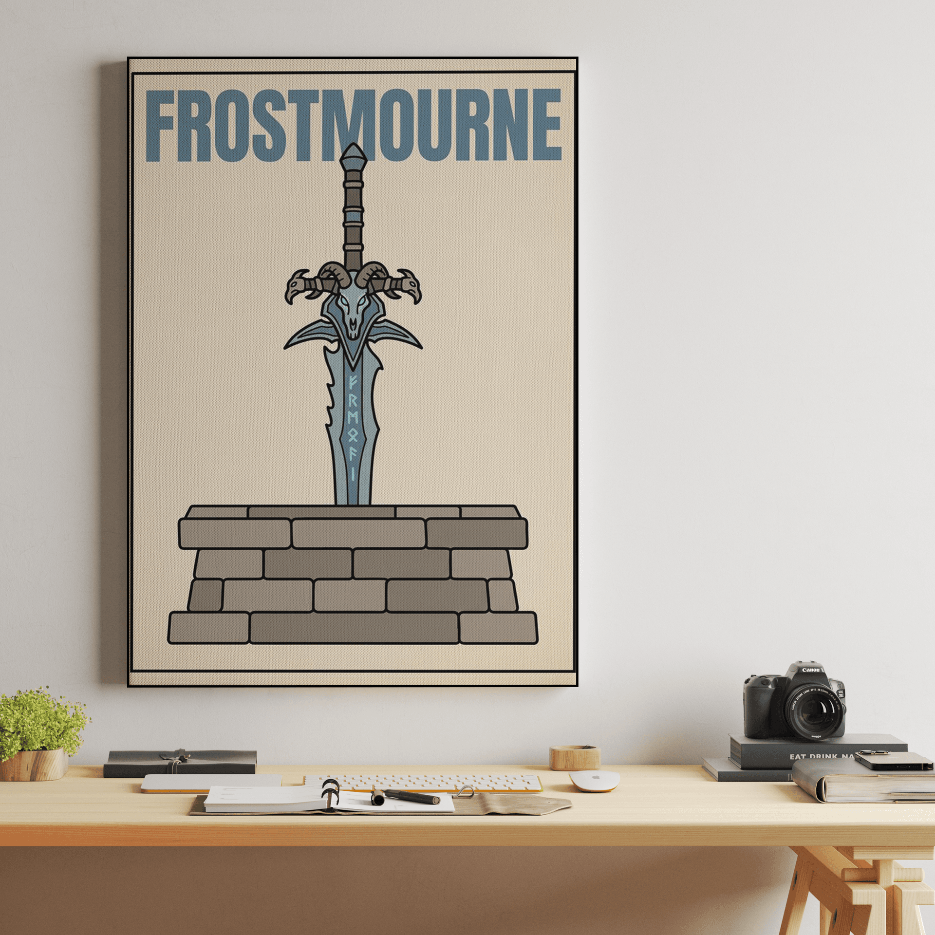 Flat Art Frostmourne Altar