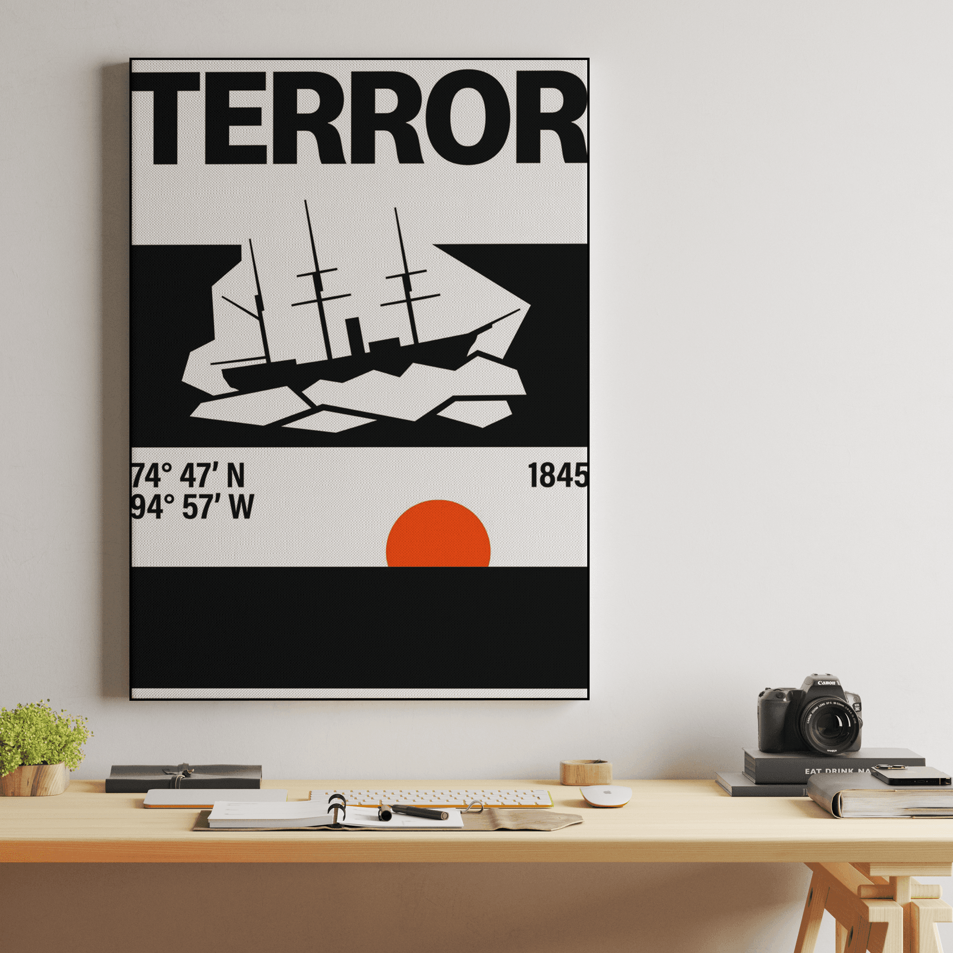 Minimalist HMS Terror 1845