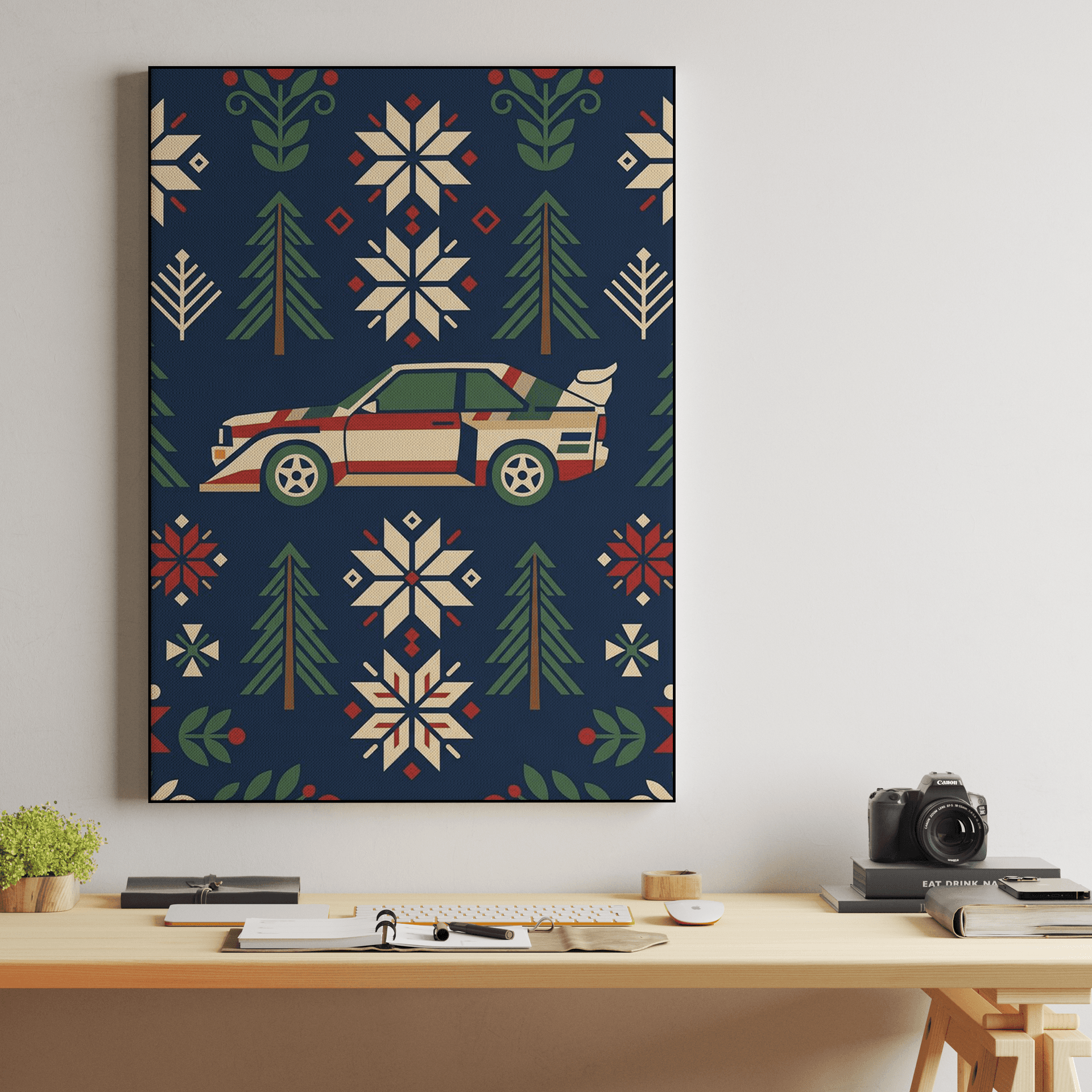 Quattro S1 Festive Holiday Pattern