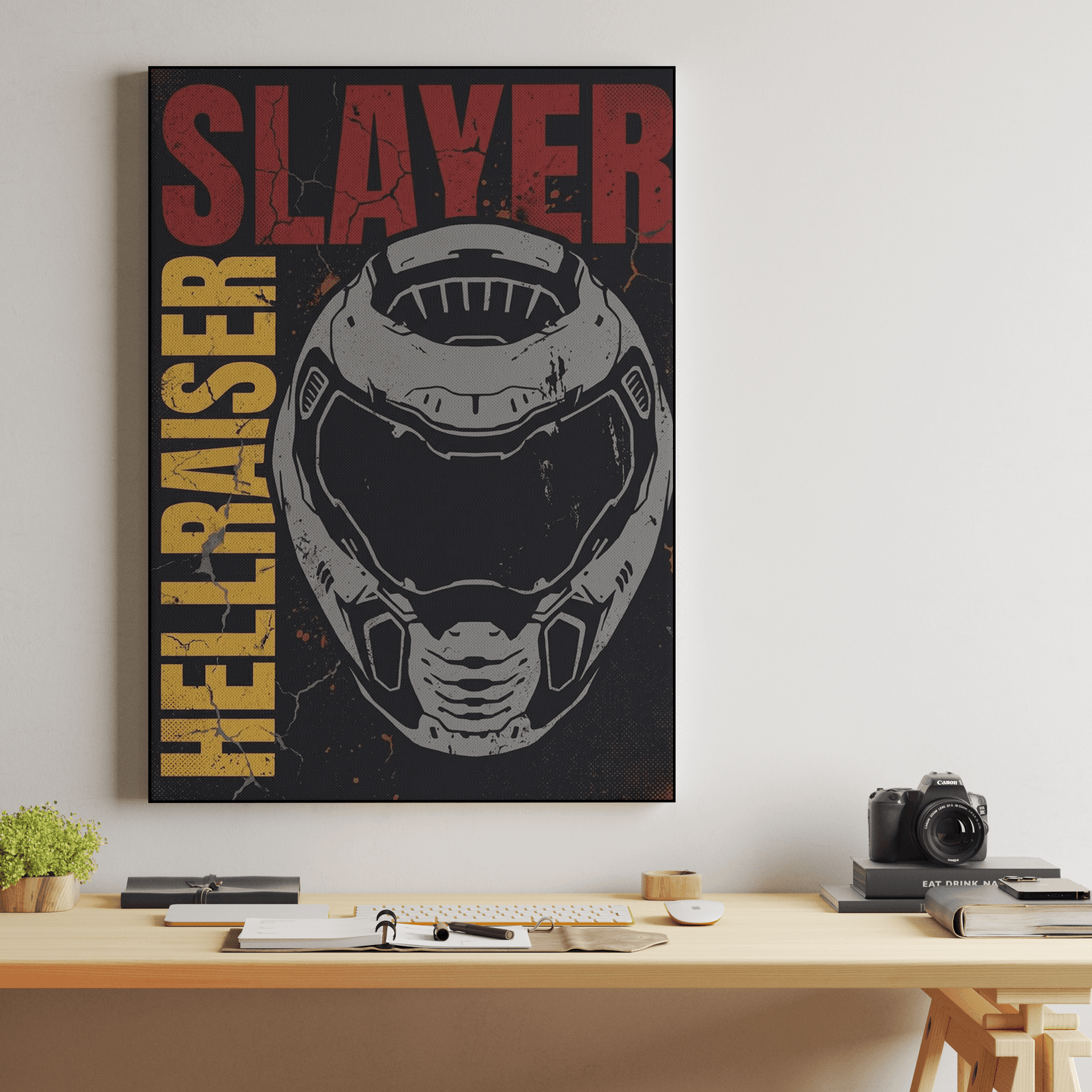 Doom Slayer Hellraiser Poster