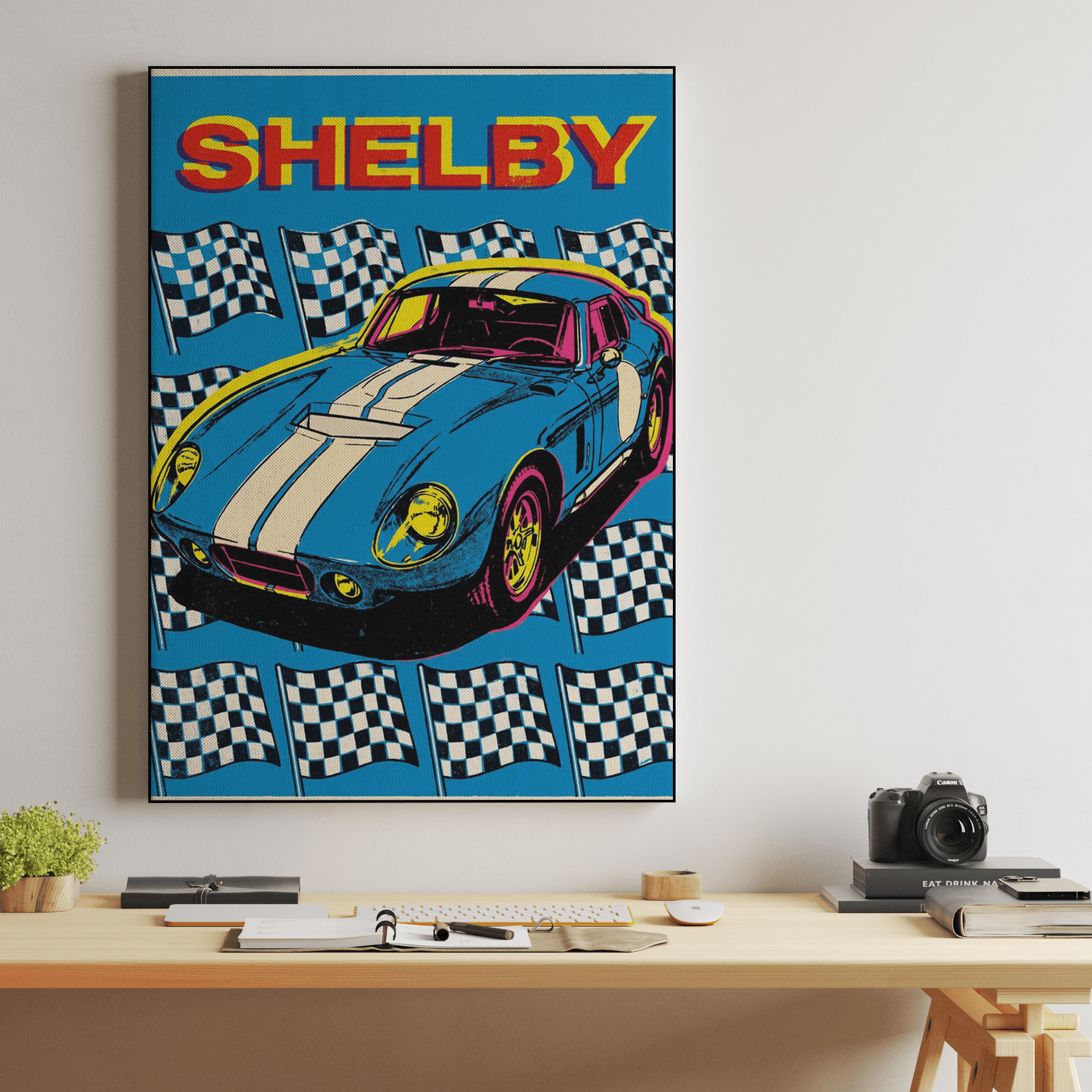 Shelby Cobra Daytona Coupe Pop Art Speed