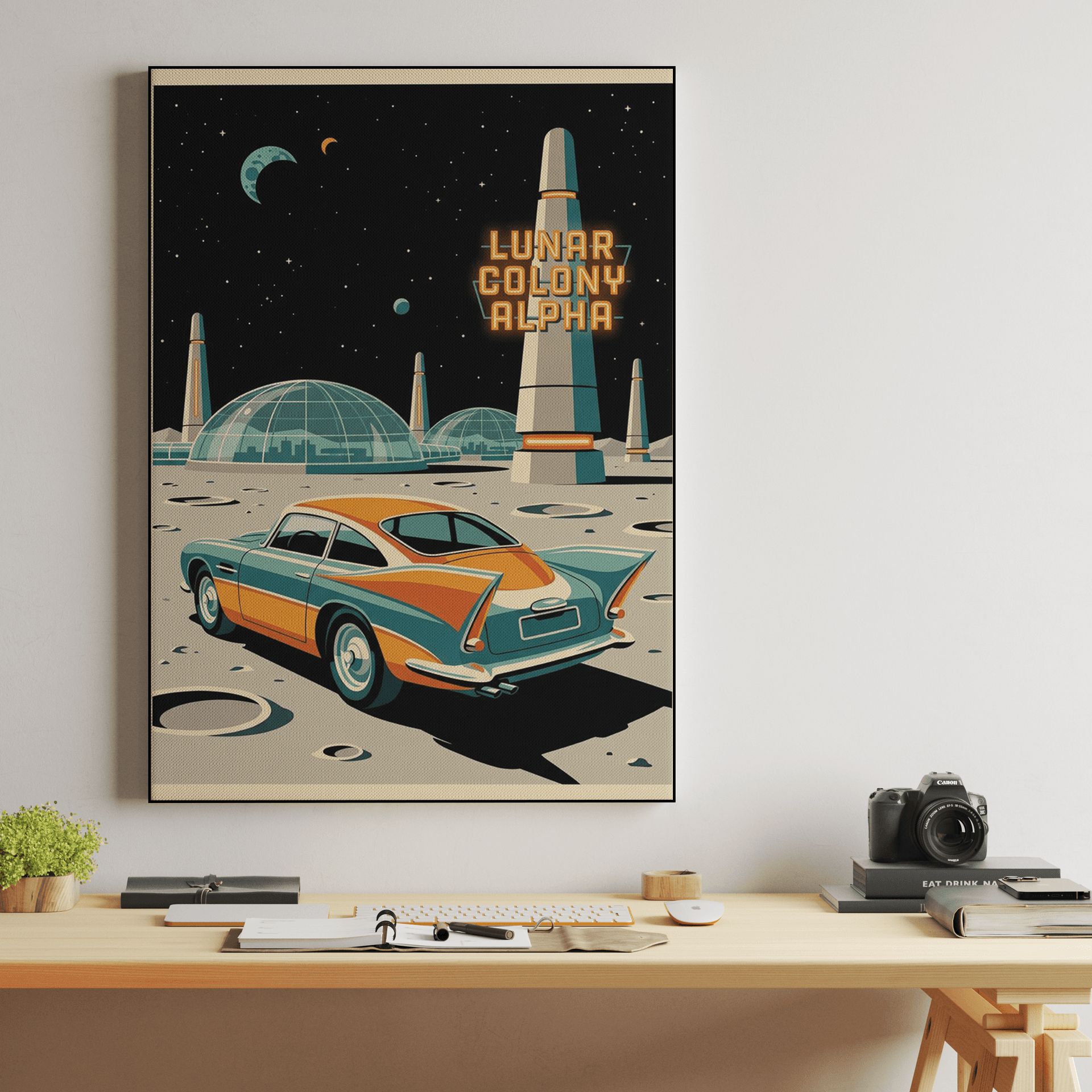 Lunar Colony Alpha: Classic Aston Martin