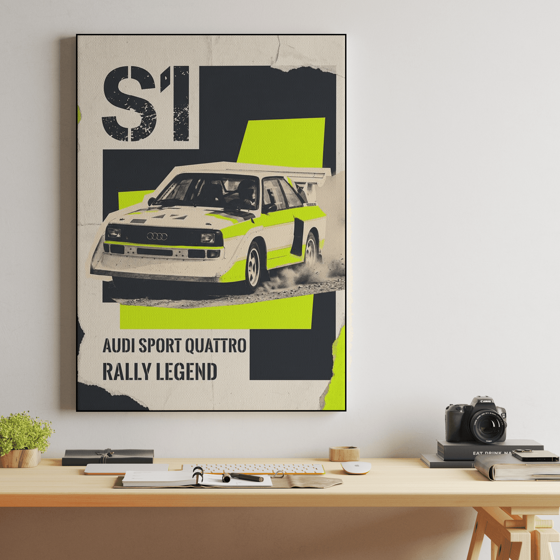 Quattro S1 Street Art Collage