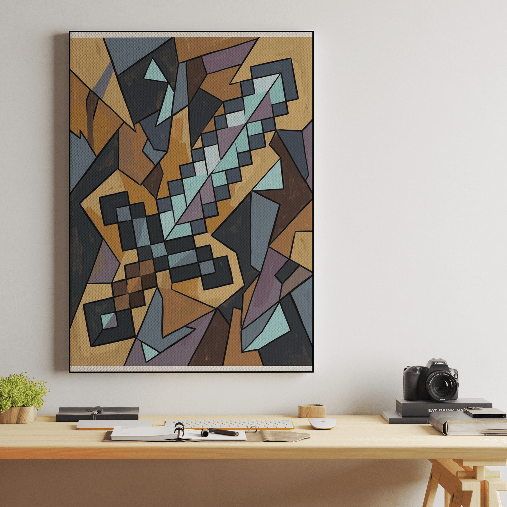 Cubist Diamond Sword