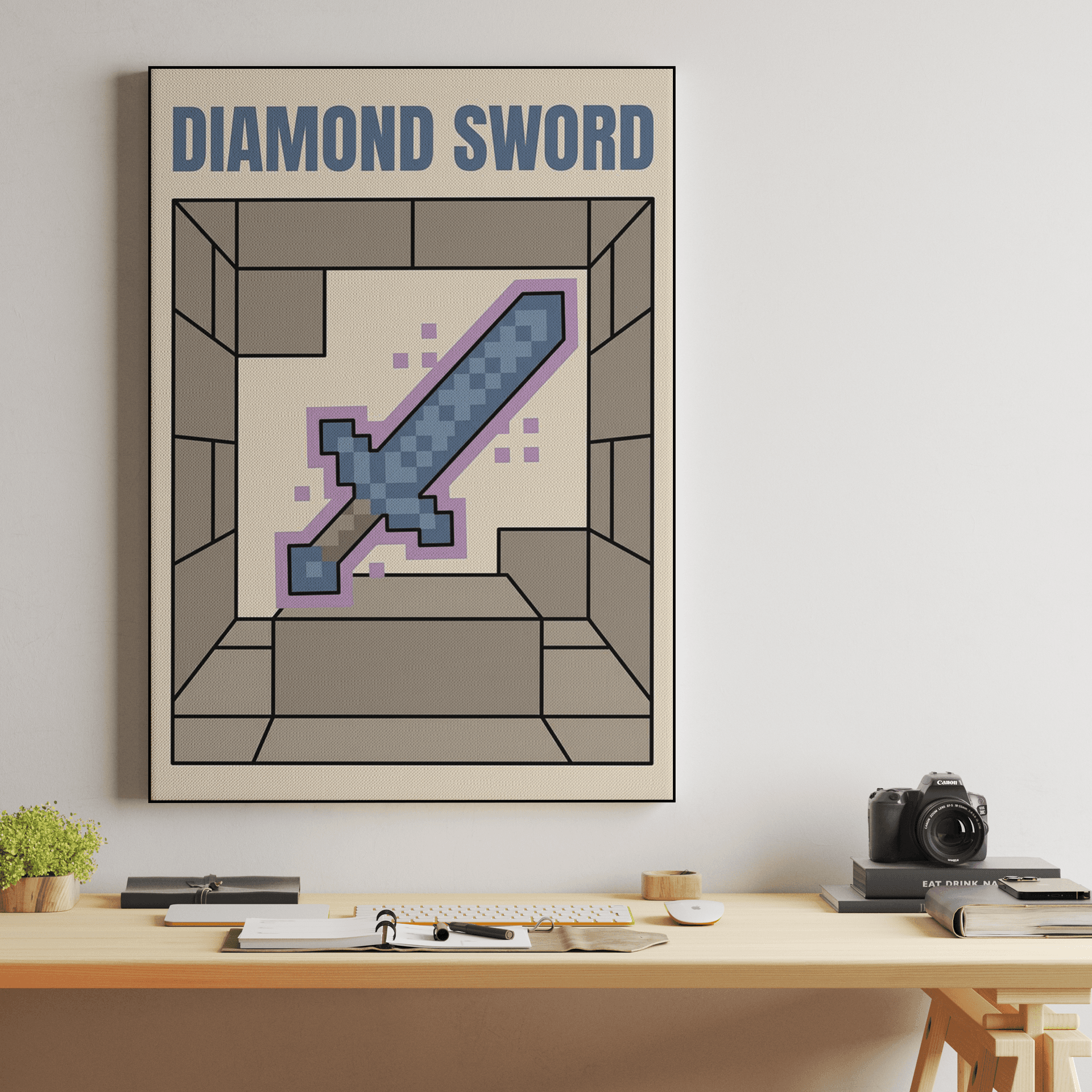 Enchanted Diamond Sword