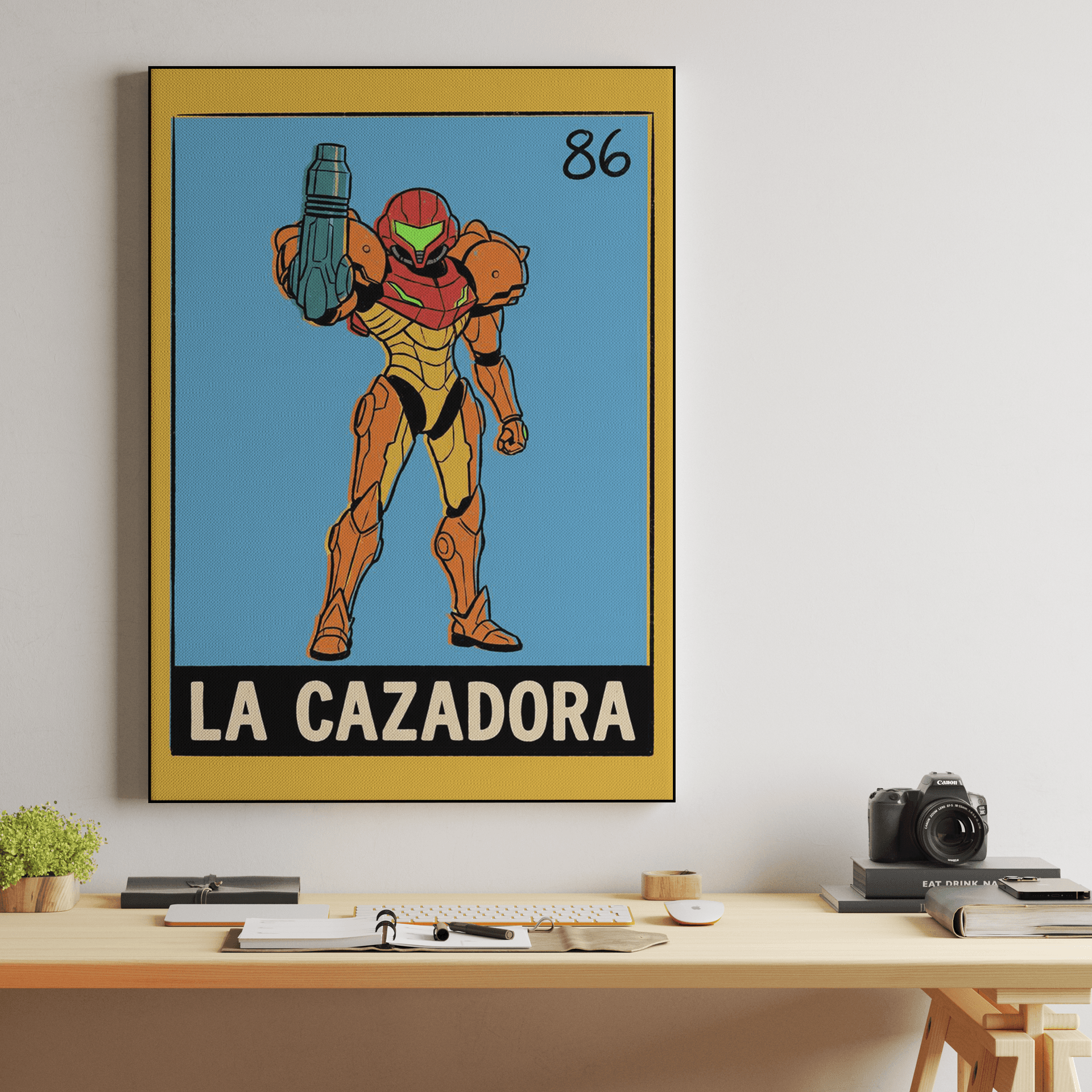 Lotería La Cazadora Samus Aran