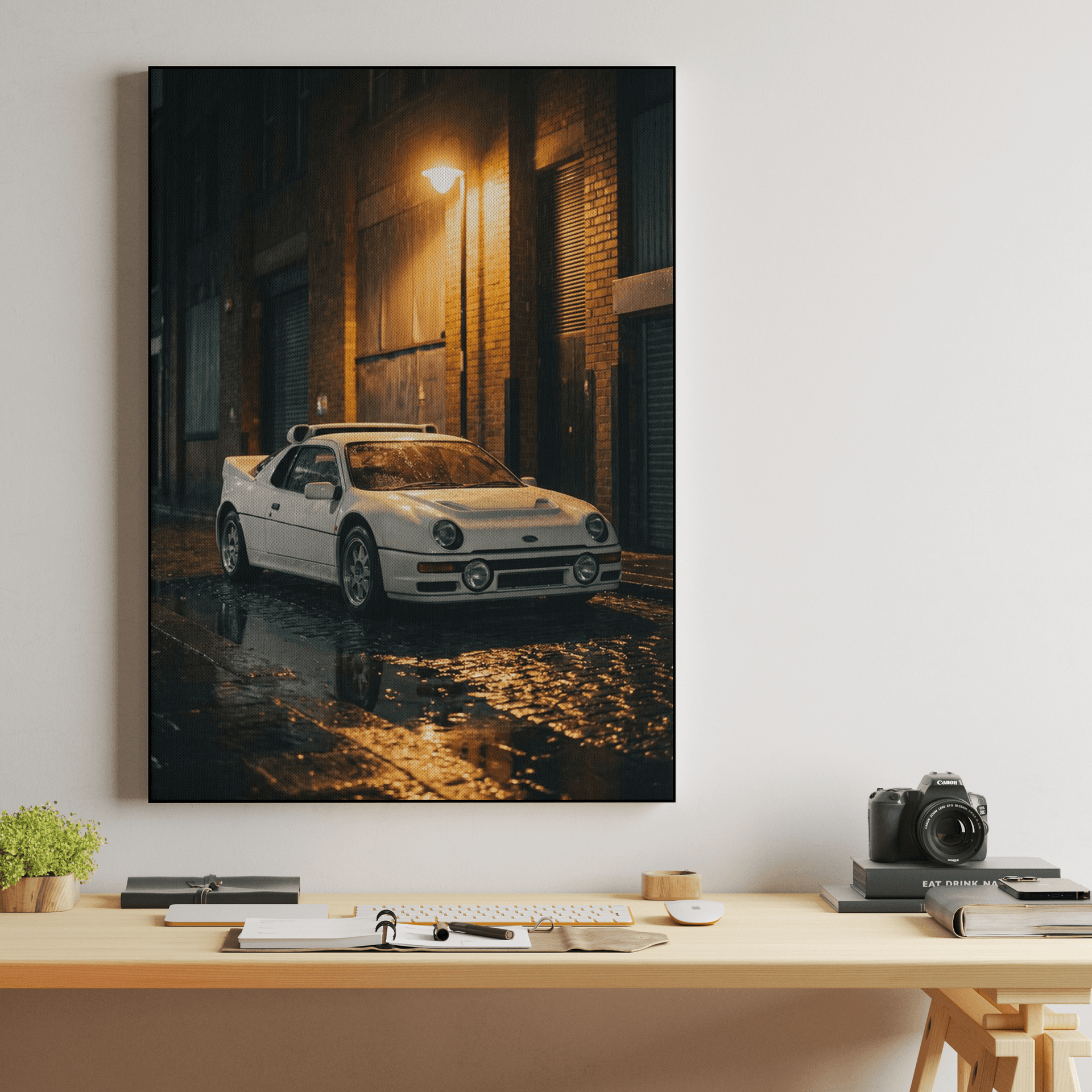 Rainy Night Alley: Ford RS200