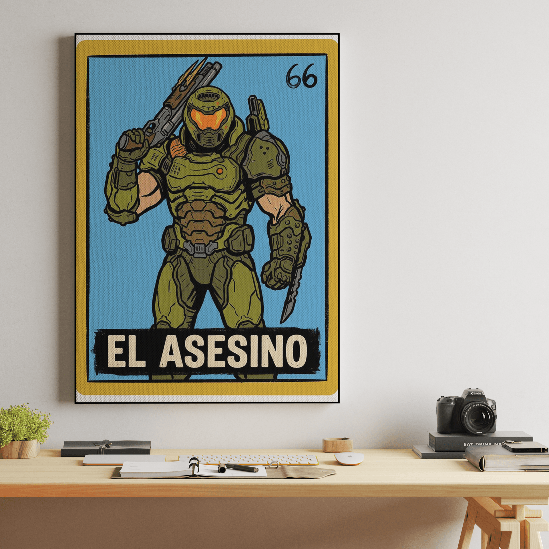 Lotería El Asesino Doom Slayer