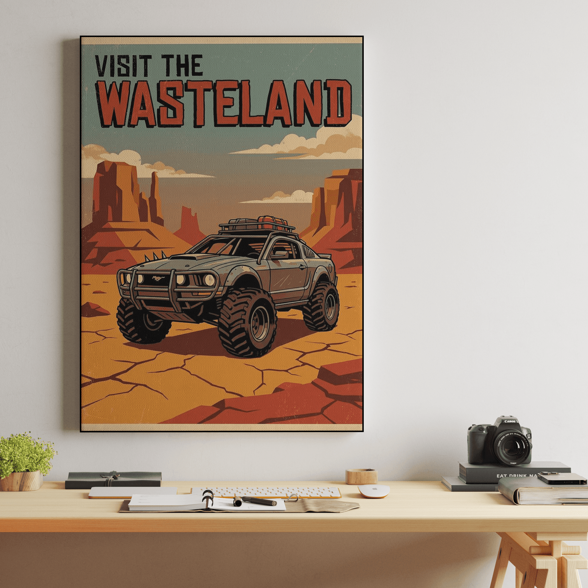 Visit the Wasteland: Off-Road Ford Mustang