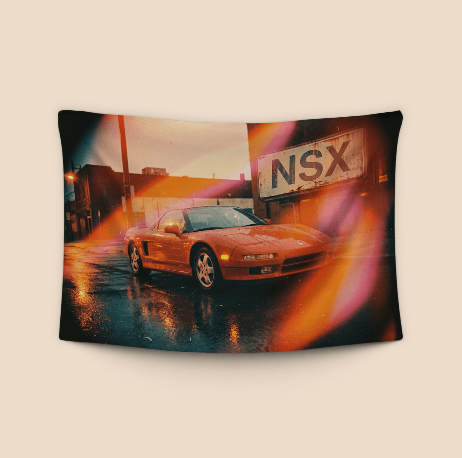 NSX Sunset Light Leak