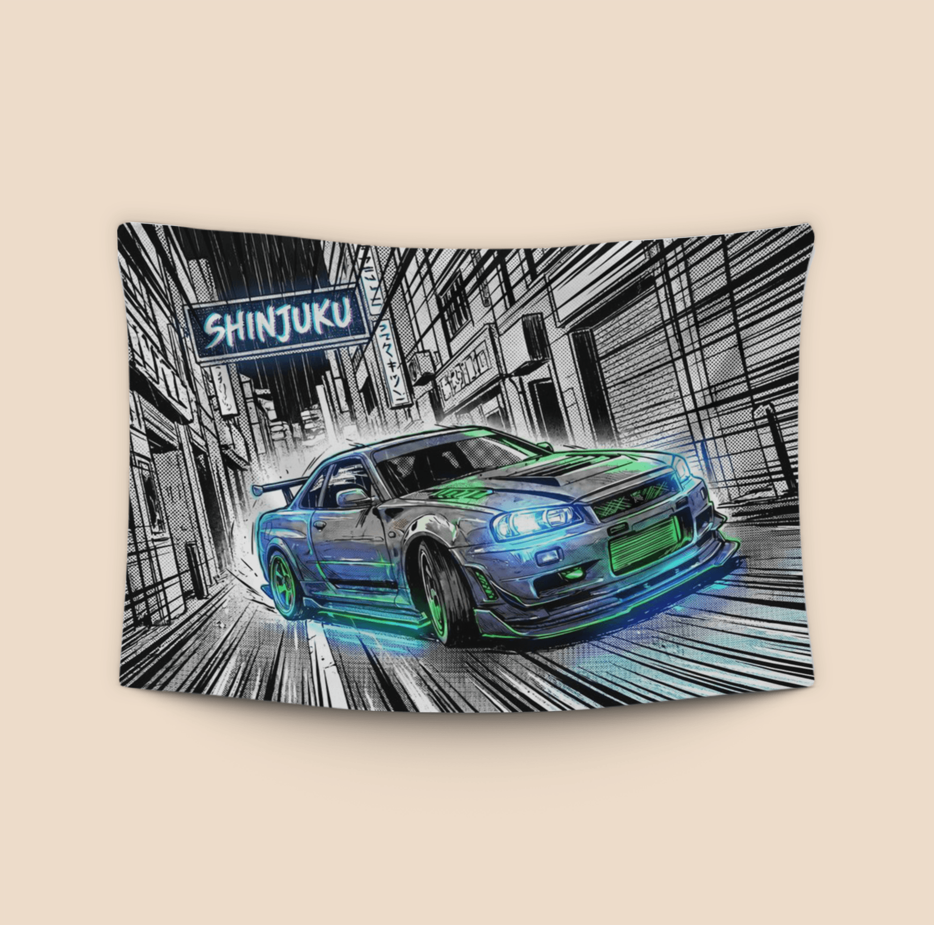 Shinjuku Drift: Nissan Skyline GT-R R34
