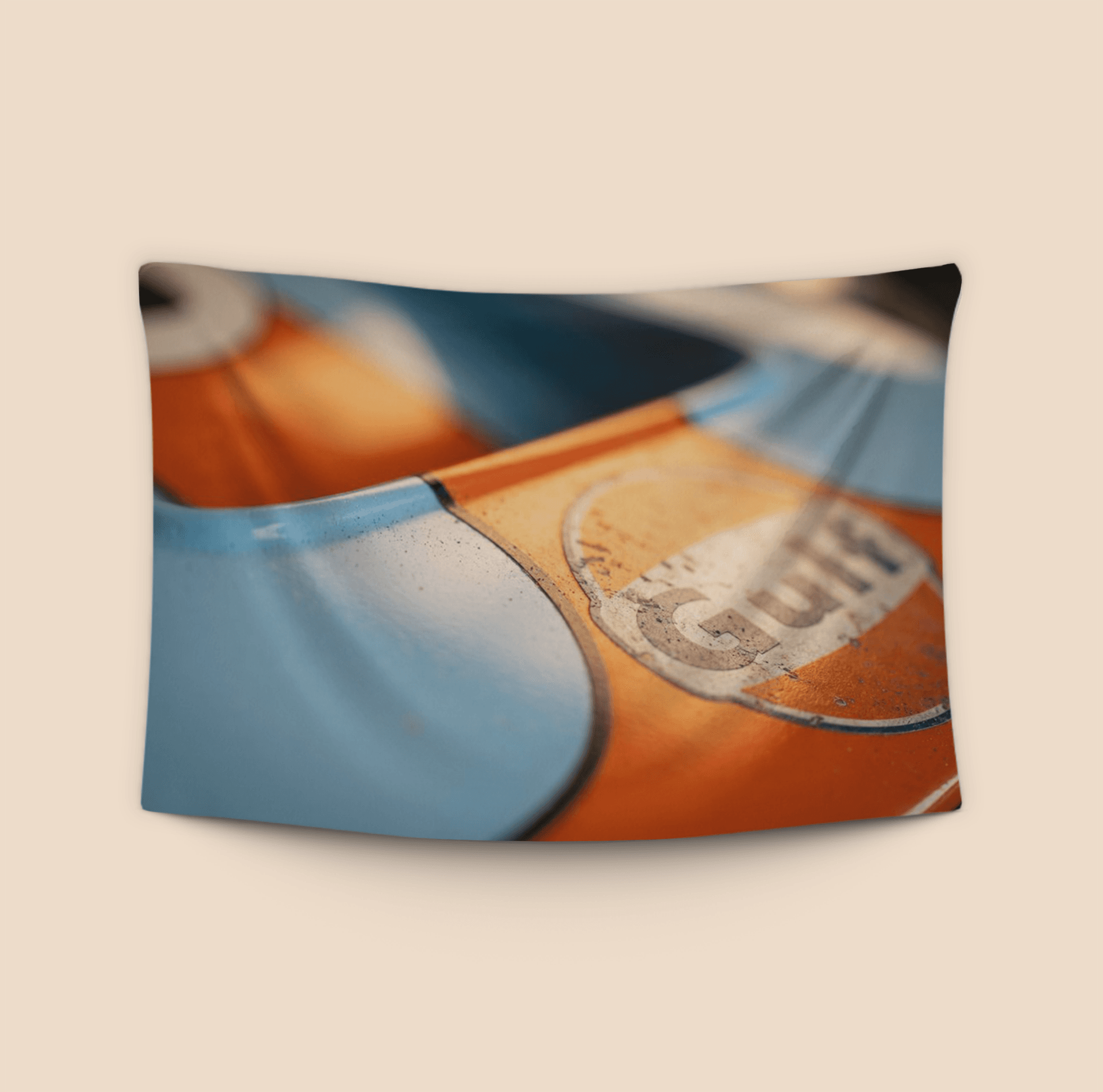 Gulf Racing Livery Macro Detail