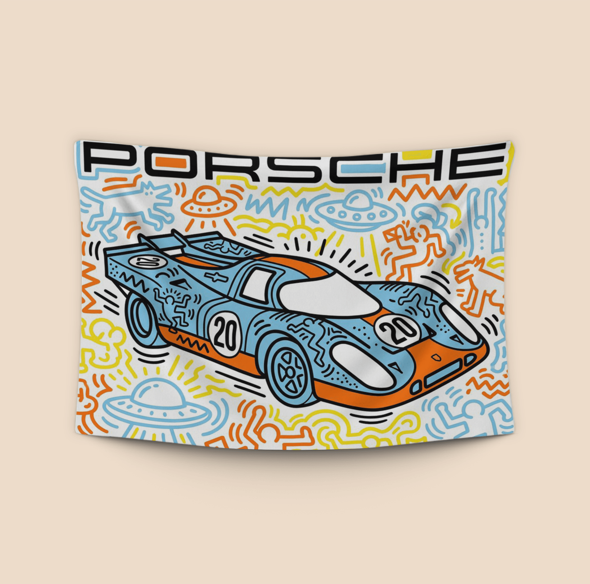 Porsche 917 Keith Haring Style Tribute