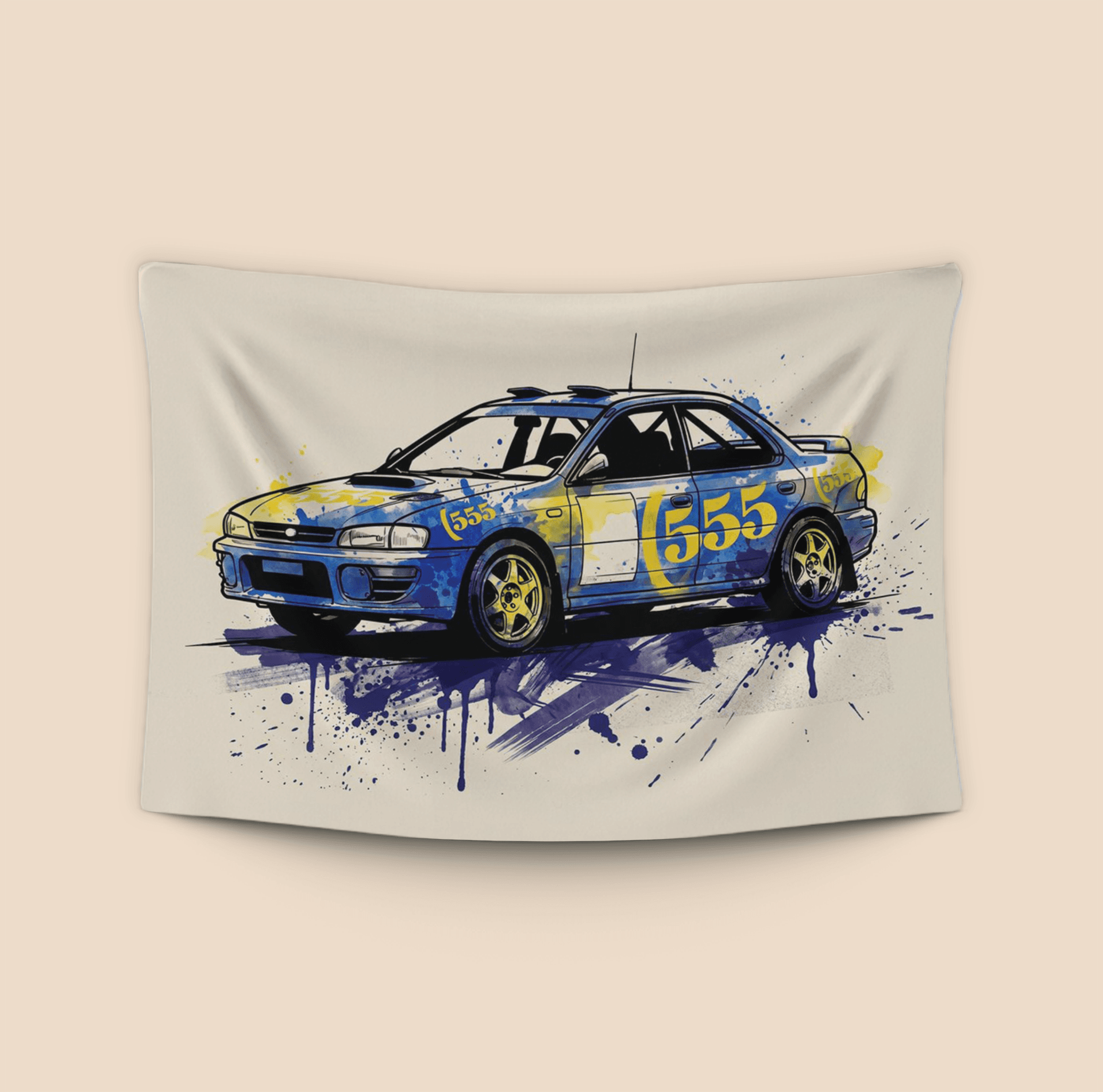Subaru Impreza 555 Splash Art