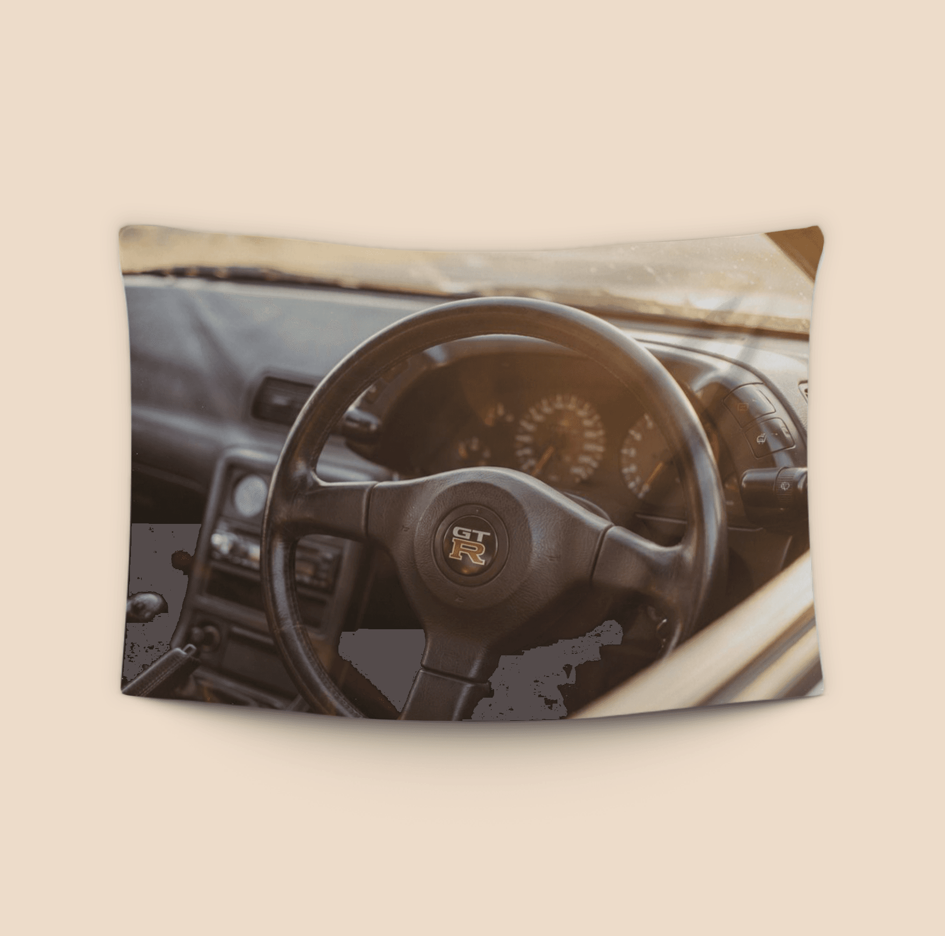 Skyline GT-R R32 Cockpit Golden Hour