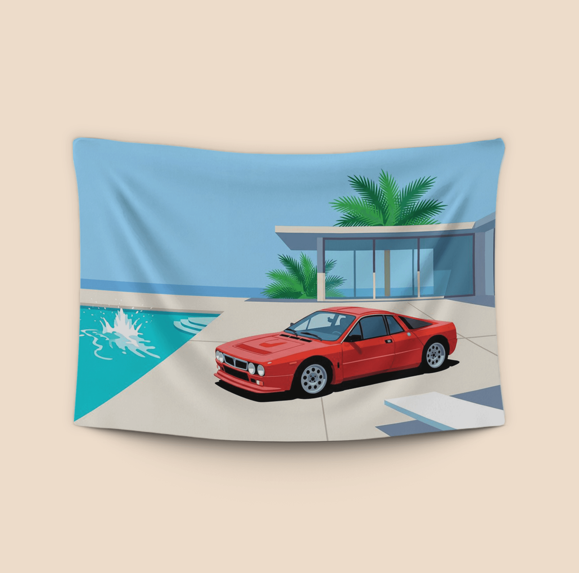 Lancia 037 Poolside Oasis