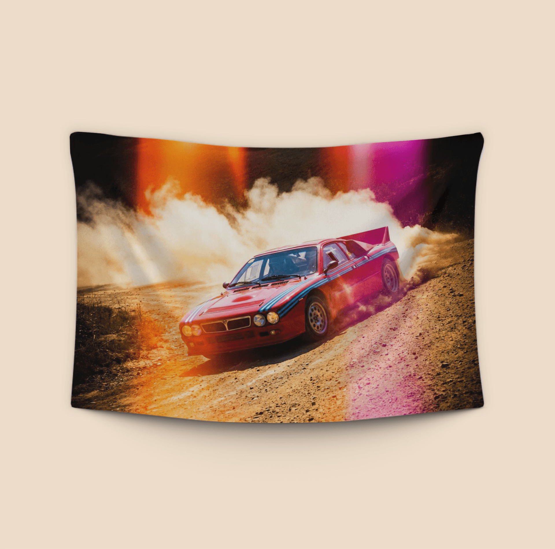 Lancia 037 Gravel Drift in Light Leak