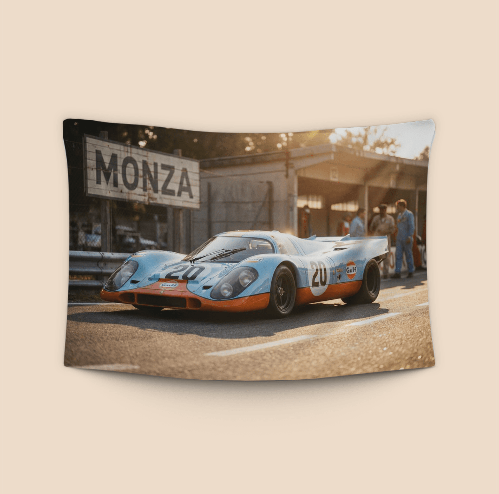 Porsche 917 Gulf Monza Golden Hour