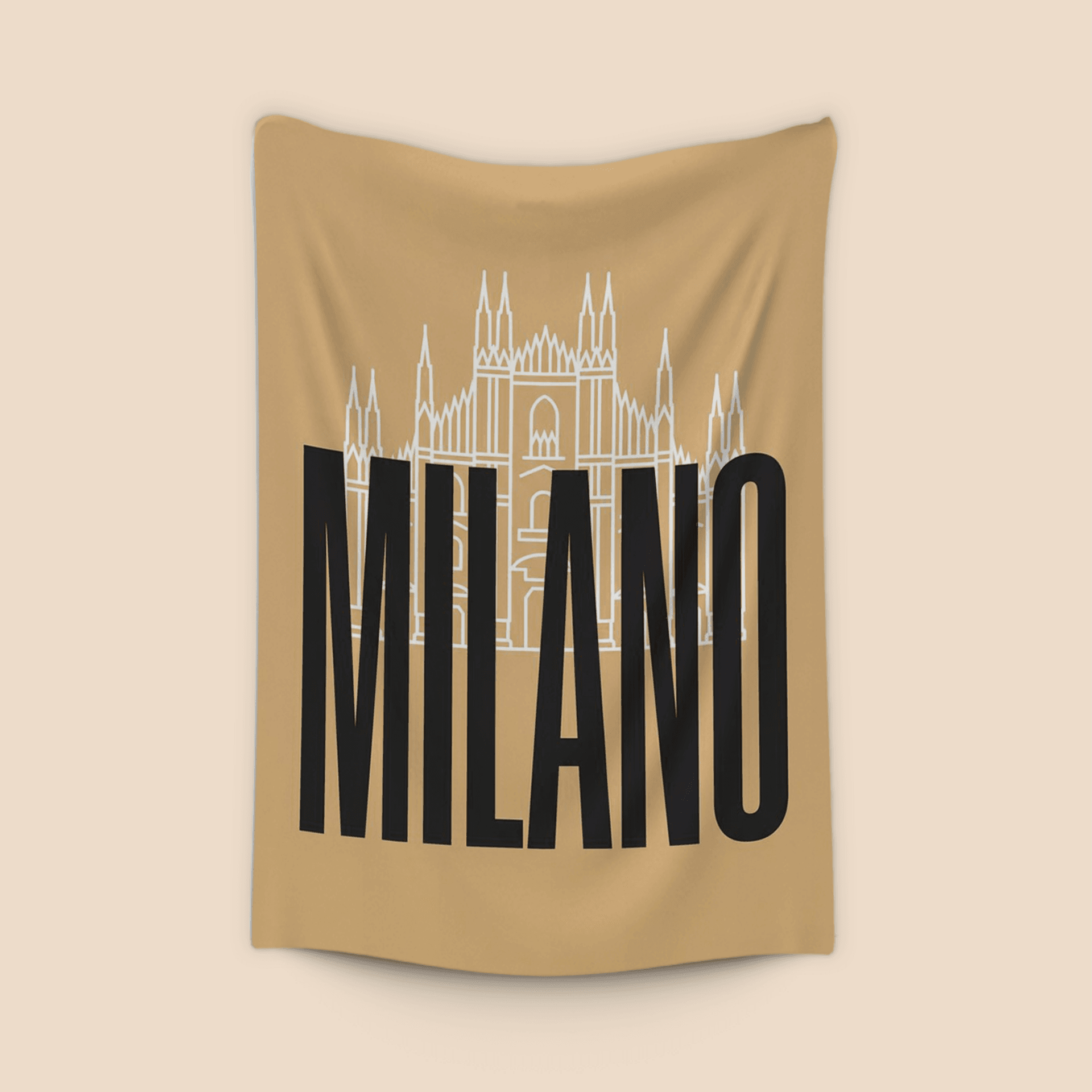 Minimalist Milano Duomo Graphic