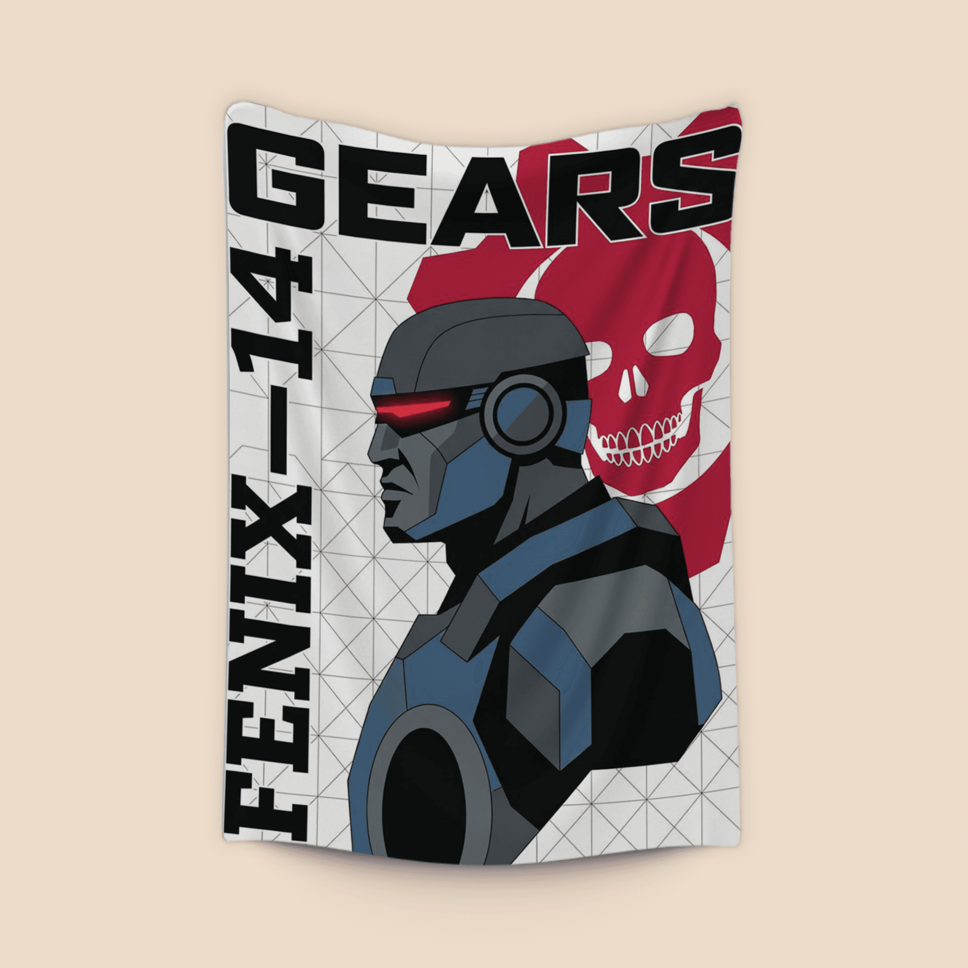 Gears of War Fenix Blueprint Poster