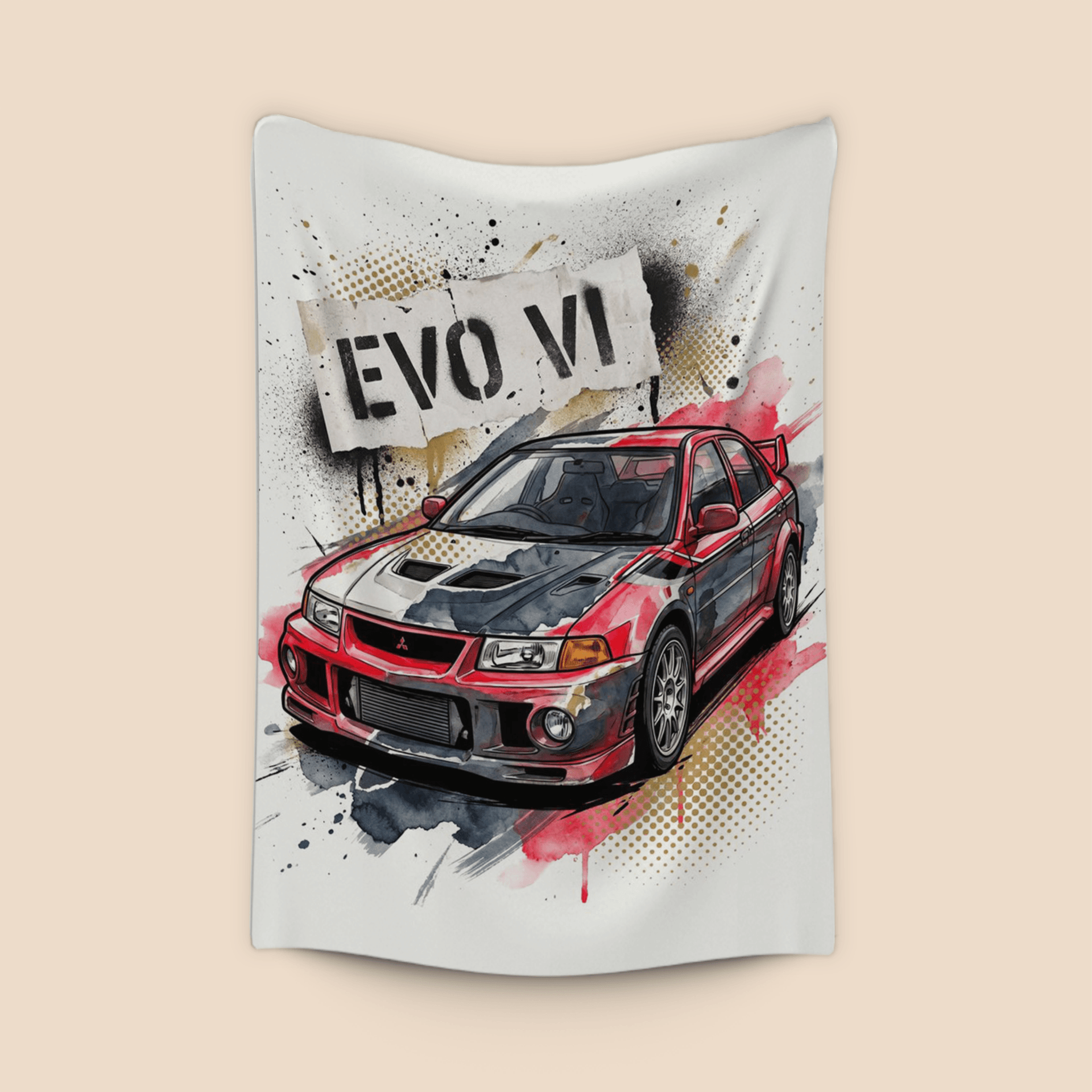 Lancer Evolution VI Splash Art
