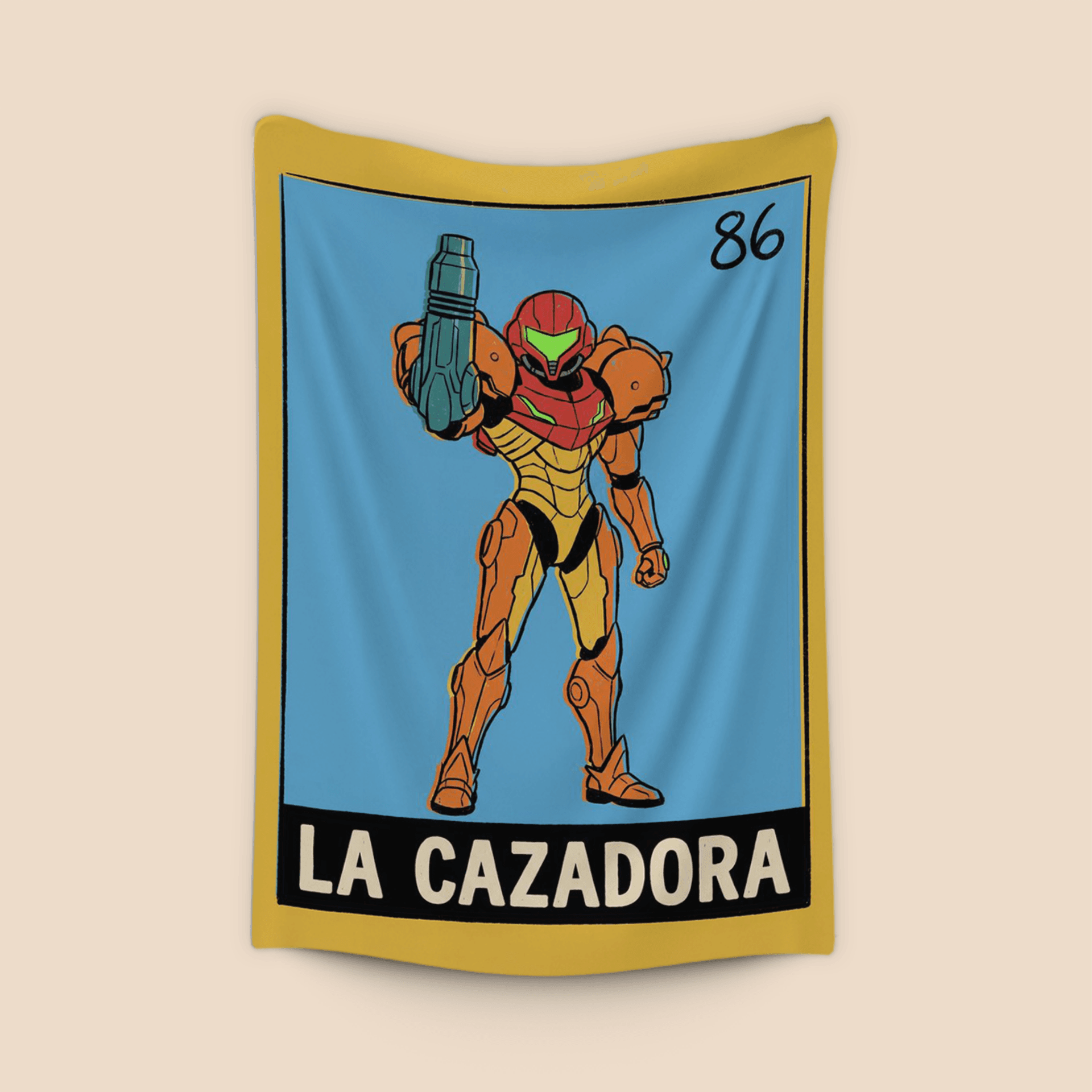 Lotería La Cazadora Samus Aran