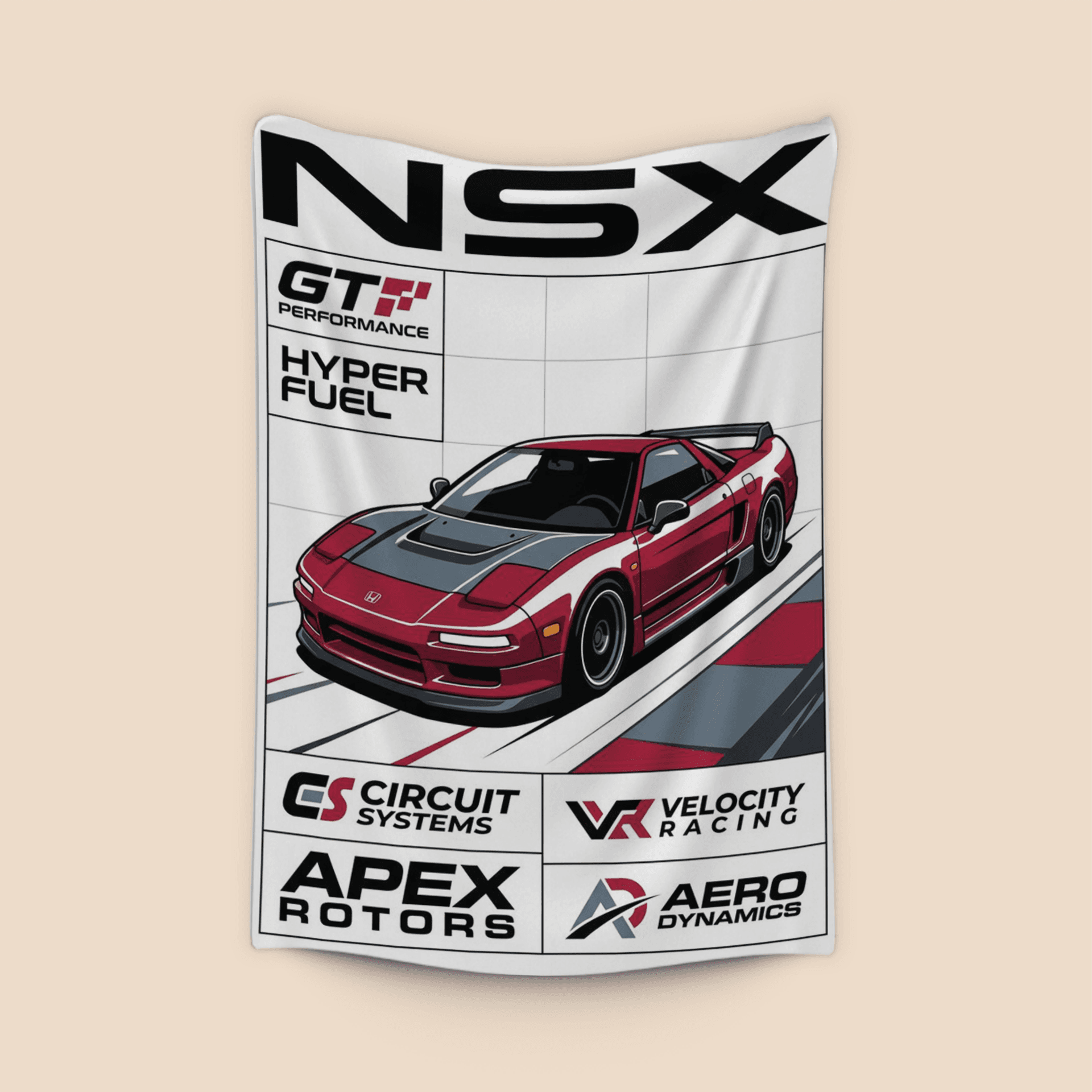 Honda NSX Track Edition Graphic