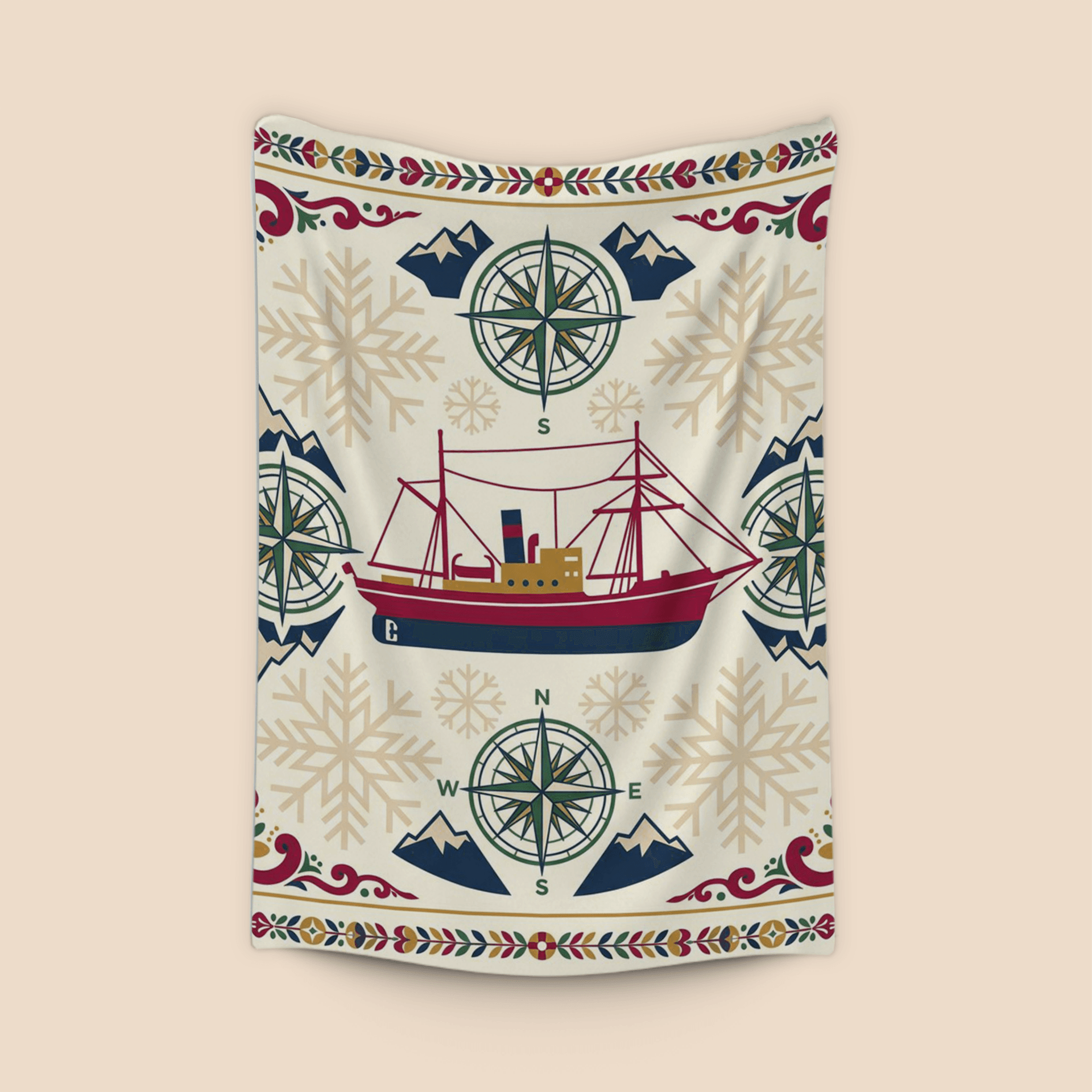 Navigator Polar Compass Pattern