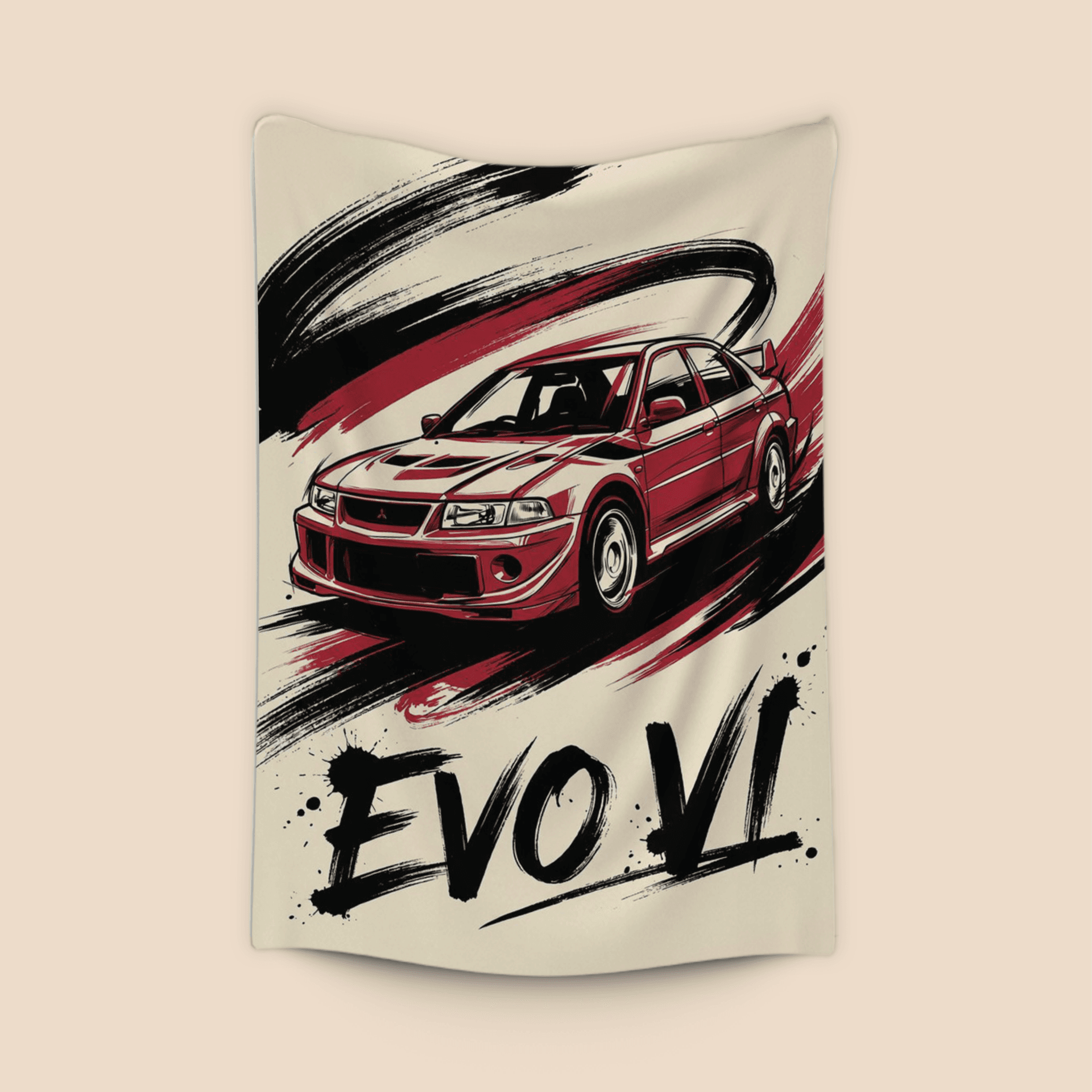 Evo VI Ink Splash Art