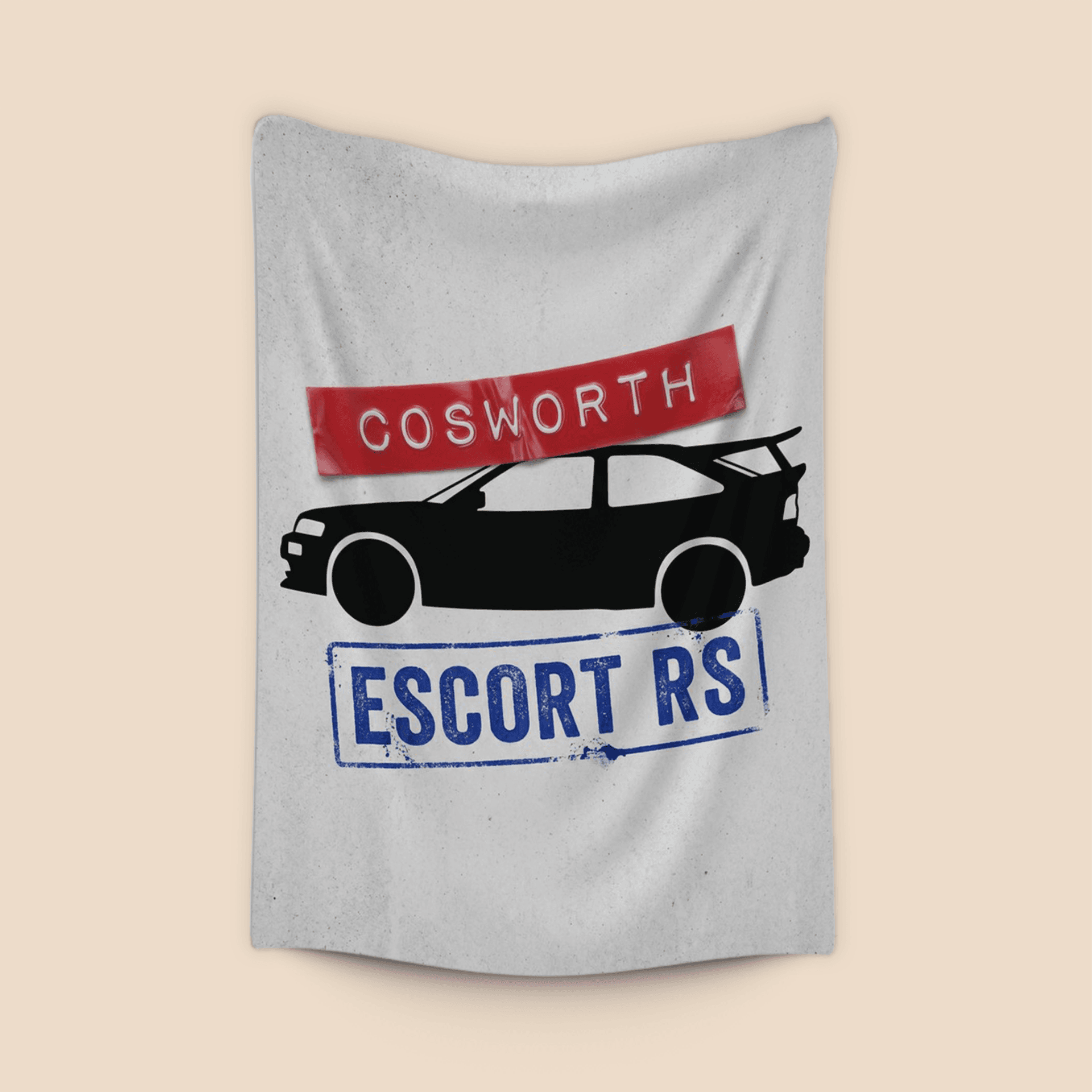 Minimalist Cosworth RS Graphic