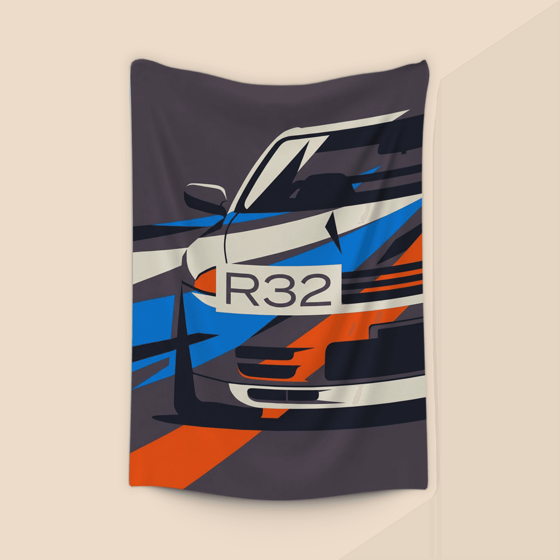 Geometric Skyline R32 Art