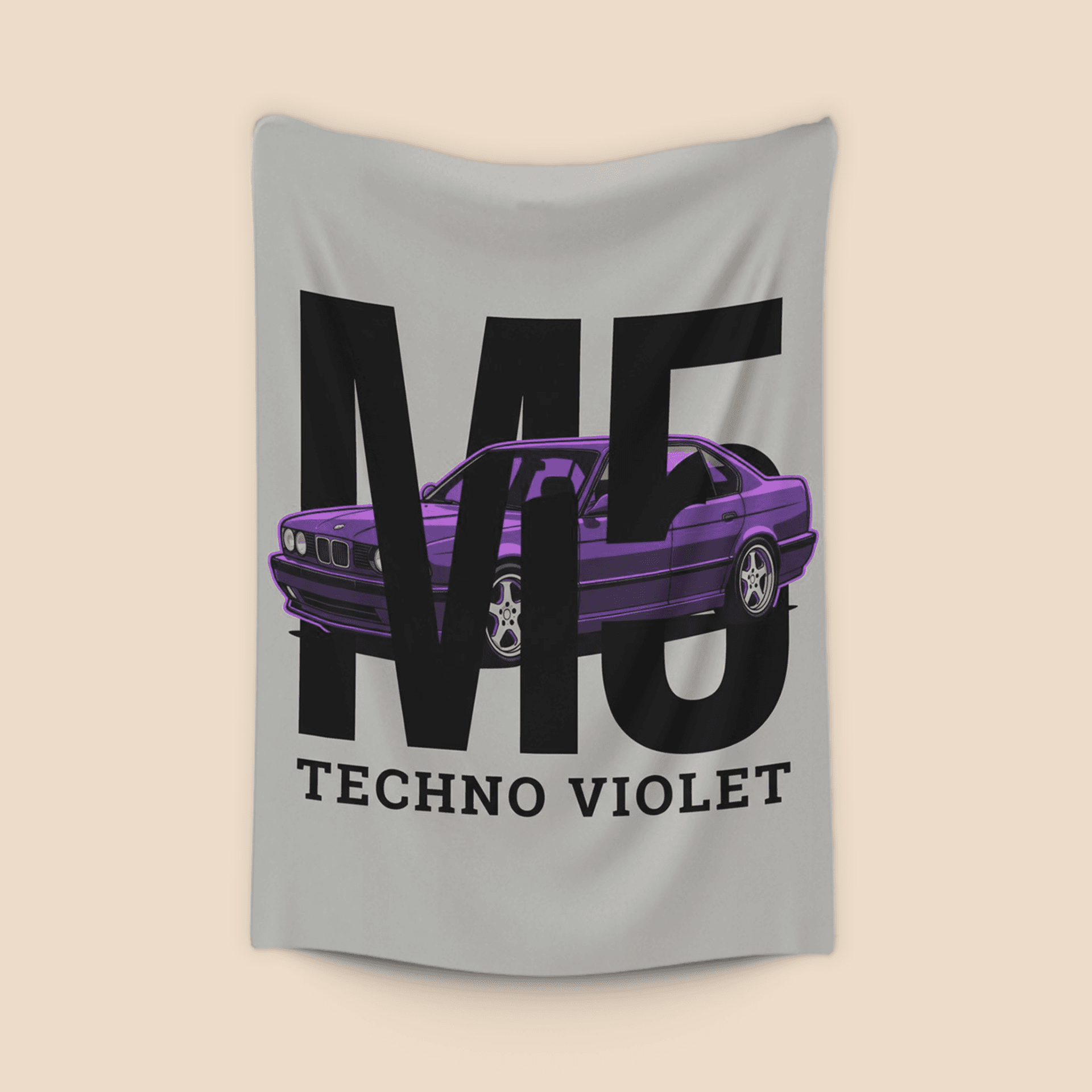 BMW E34 M5 Techno Violet